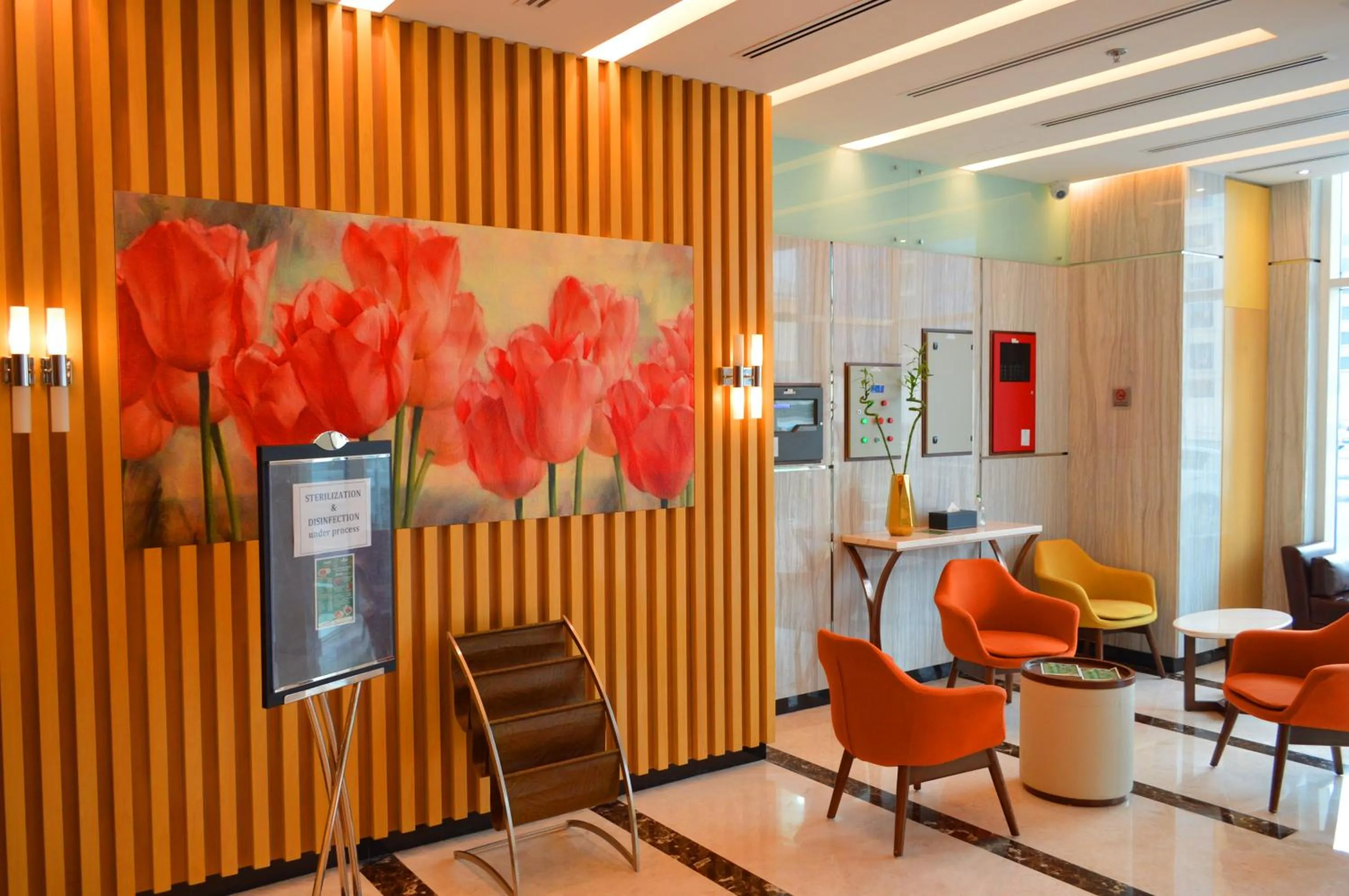 Lobby or reception in Tulip Al Barsha Hotel Apartment