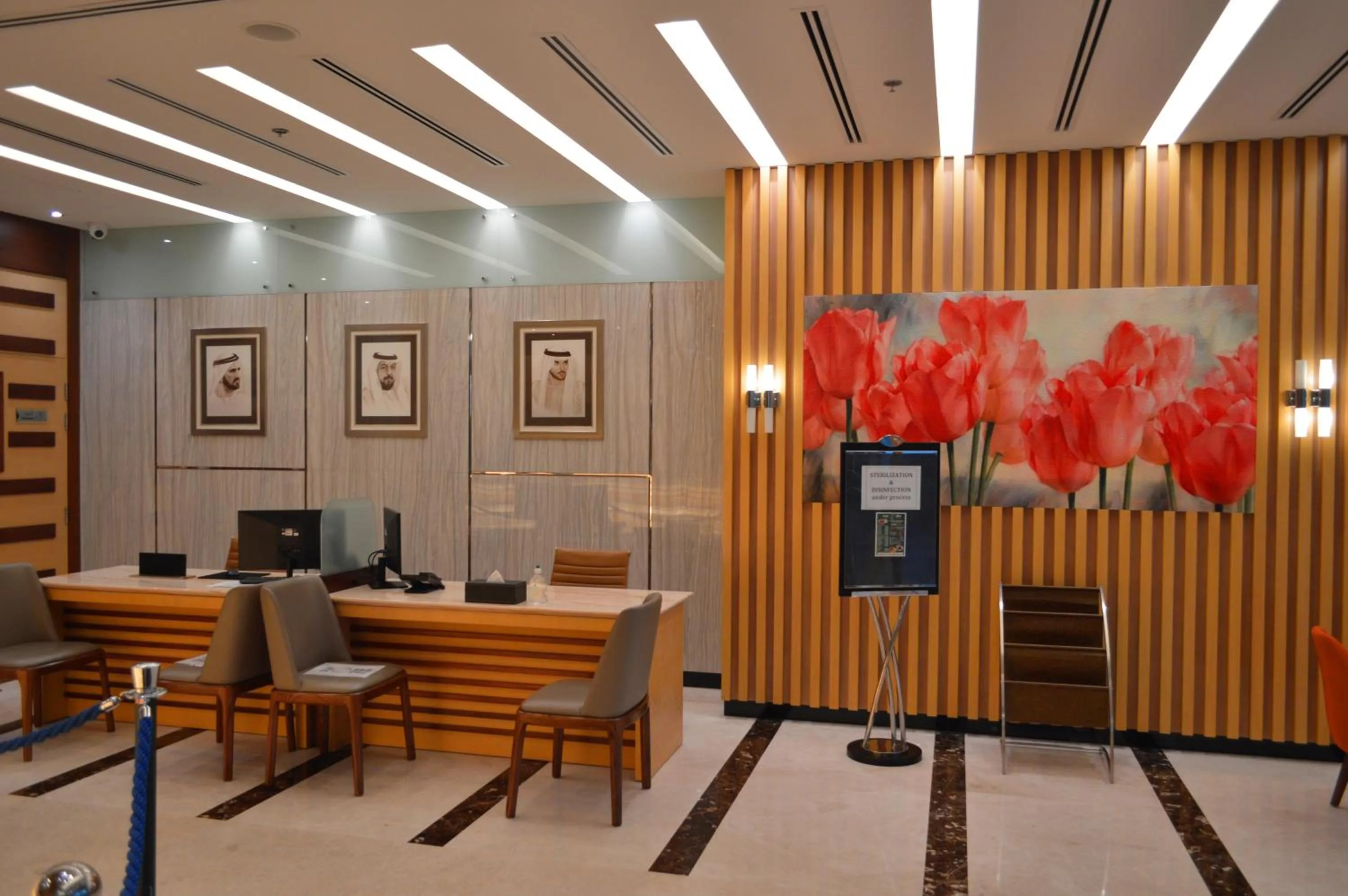 Lobby or reception in Tulip Al Barsha Hotel Apartment
