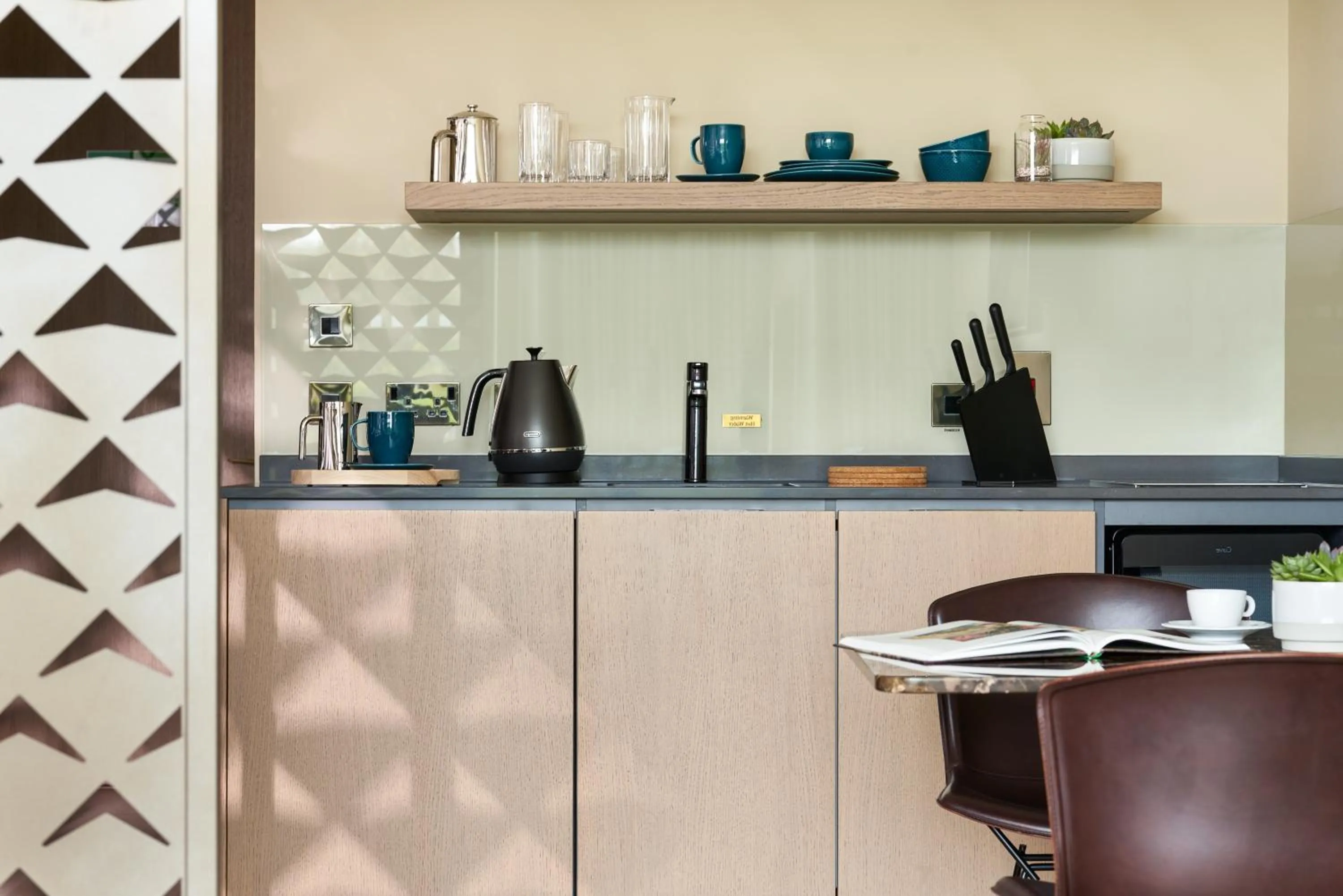Kitchen or kitchenette in Herbert Park Hotel and Park Residence