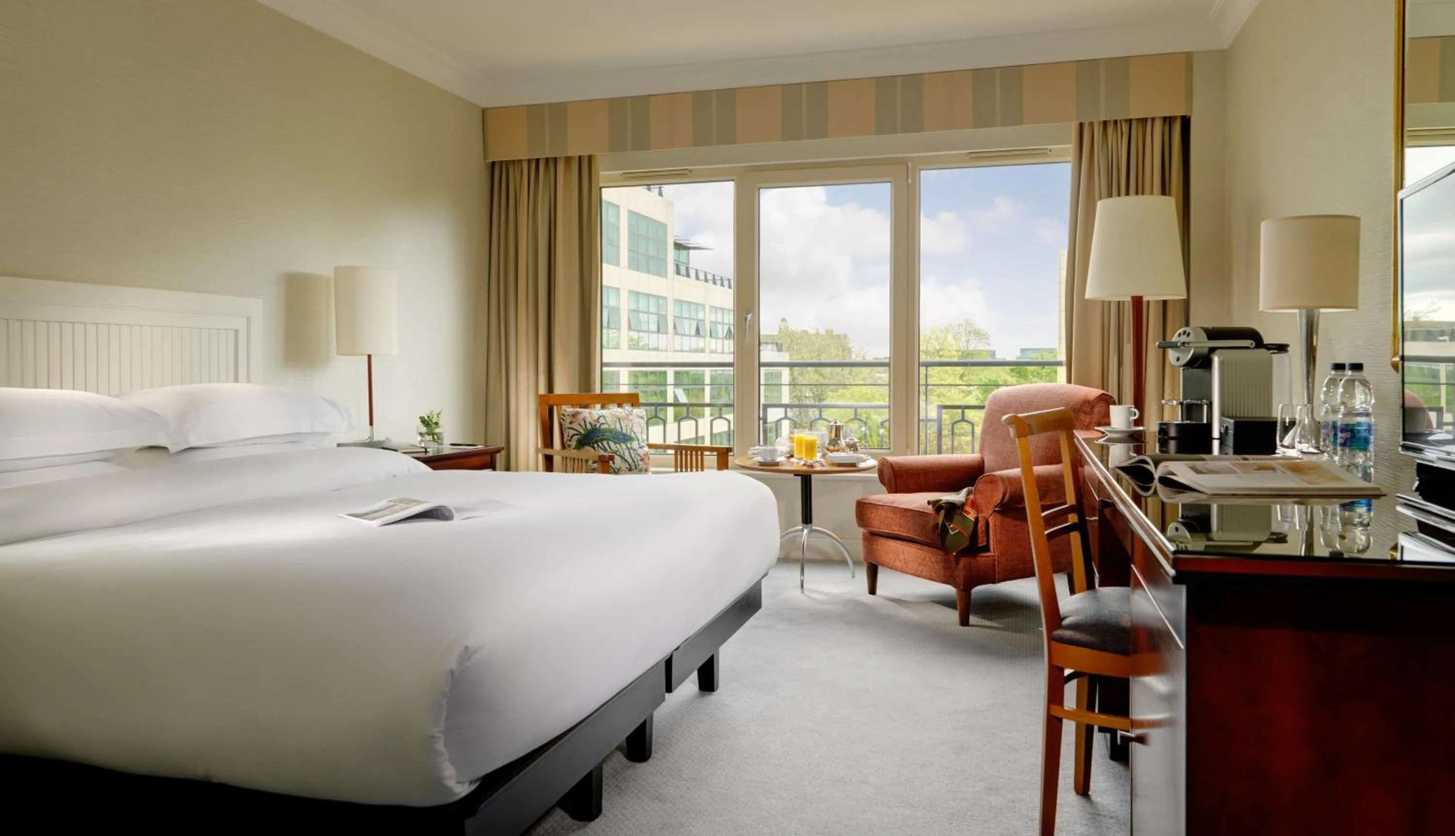 Photo of the whole room, Bed in Herbert Park Hotel and Park Residence