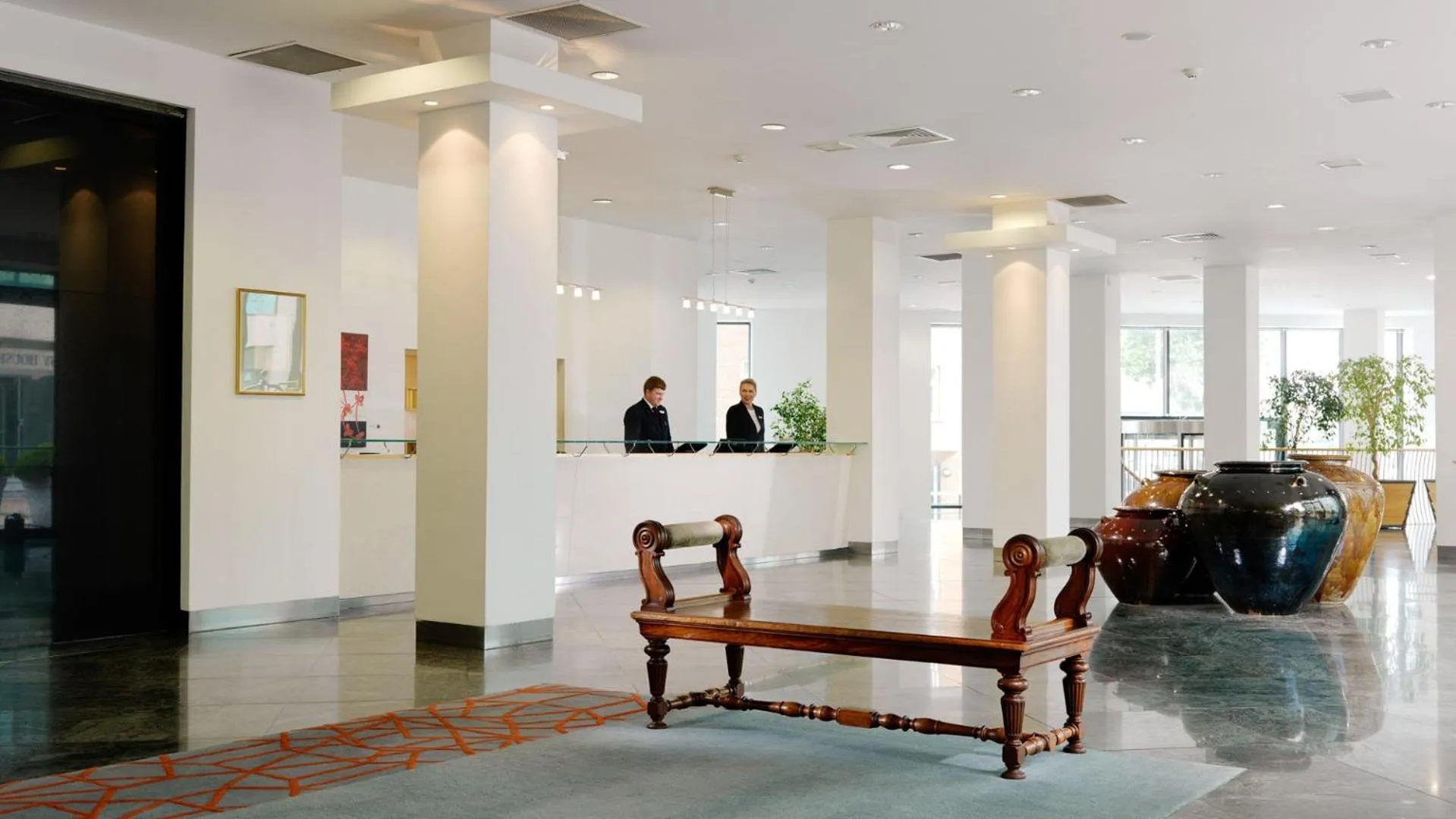 Lobby or reception in Herbert Park Hotel and Park Residence