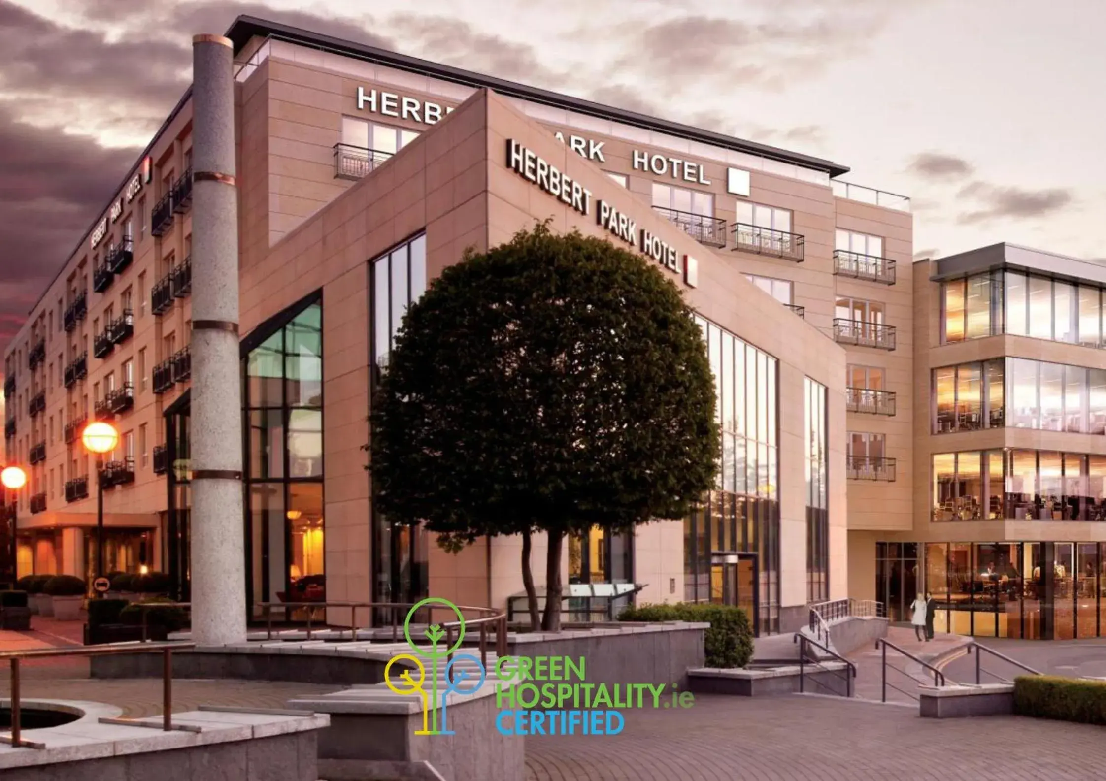 Property building in Herbert Park Hotel and Park Residence Property building in Herbert Park Hotel and Park Residence