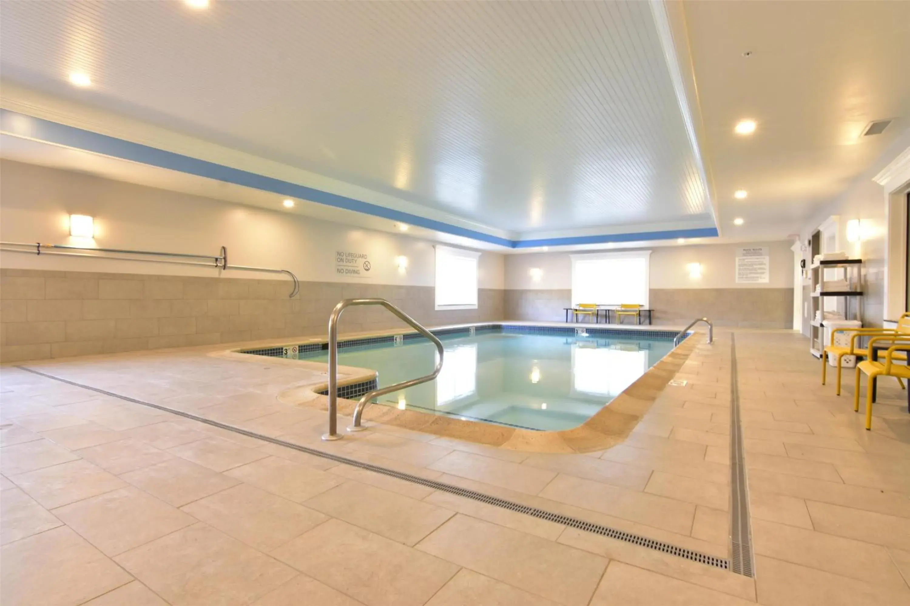 Pool view in Hampton Inn Bangor Pool view in Hampton Inn Bangor