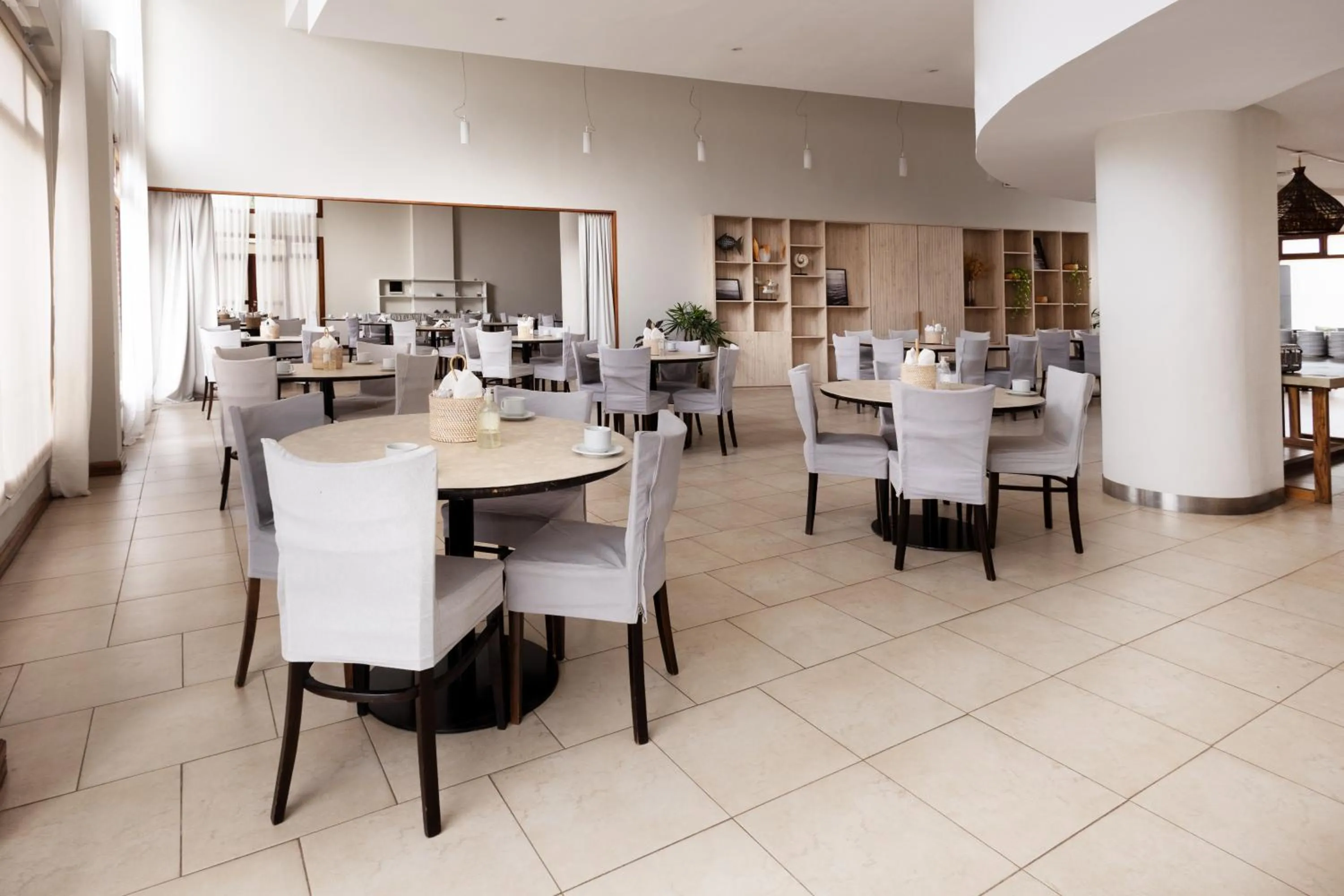 Buffet breakfast in Green Sea Apart Hotel