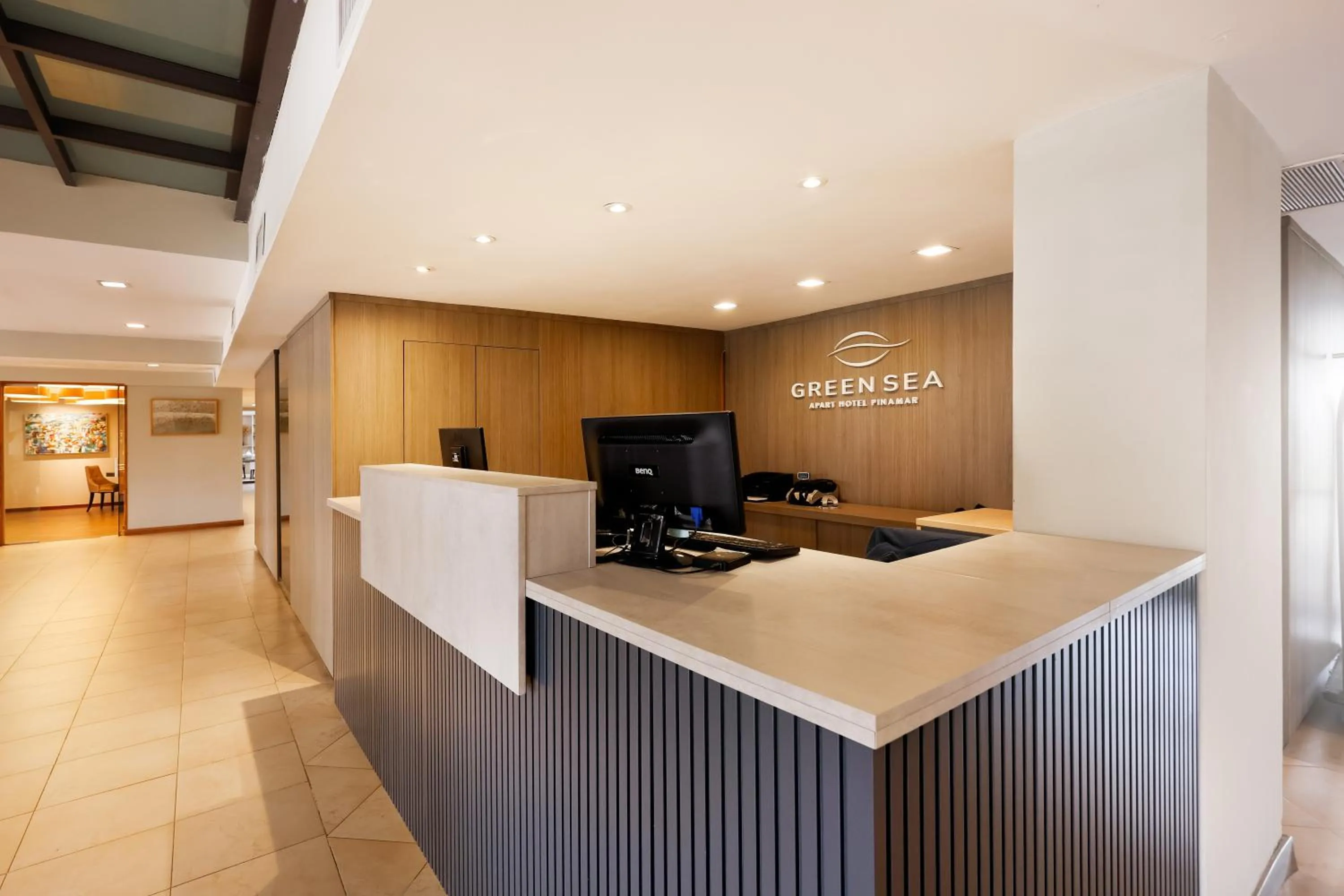 Lobby or reception in Green Sea Apart Hotel