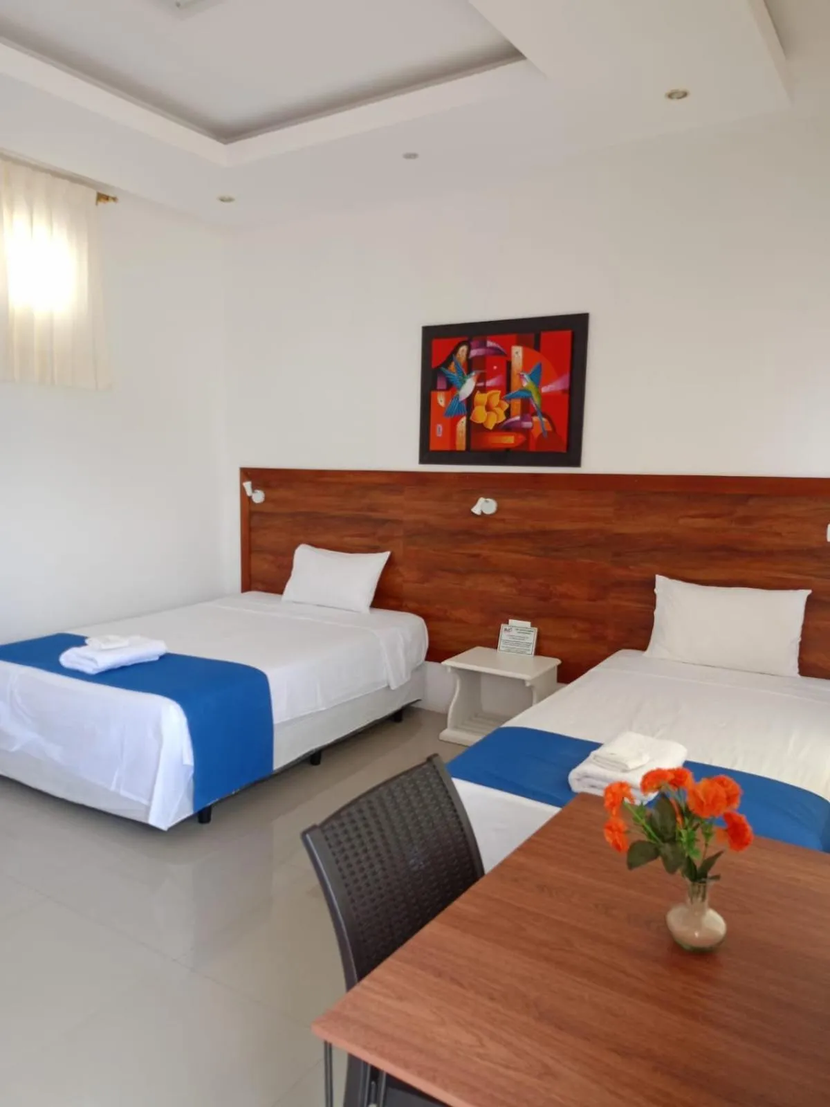 Bedroom, Bed in Galápagos Isabela Hotel Loja