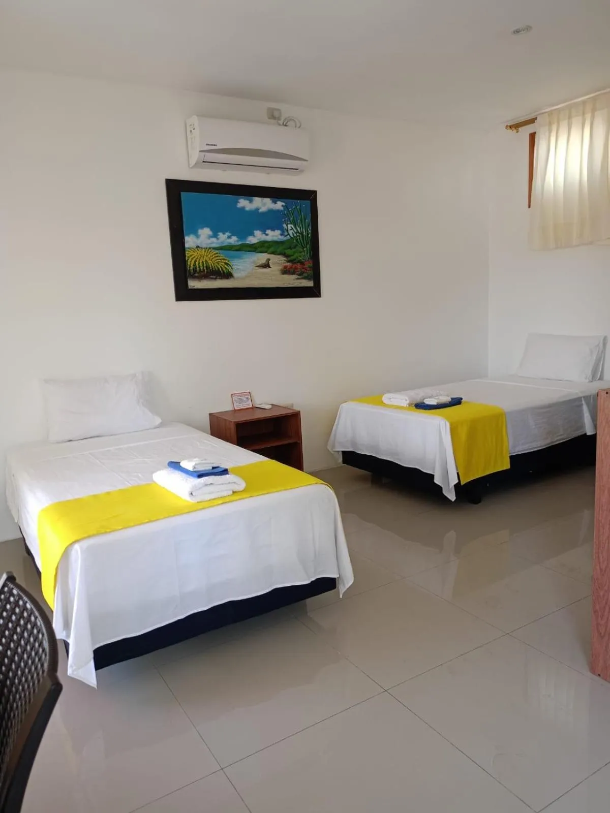 Bedroom, Bed in Galápagos Isabela Hotel Loja
