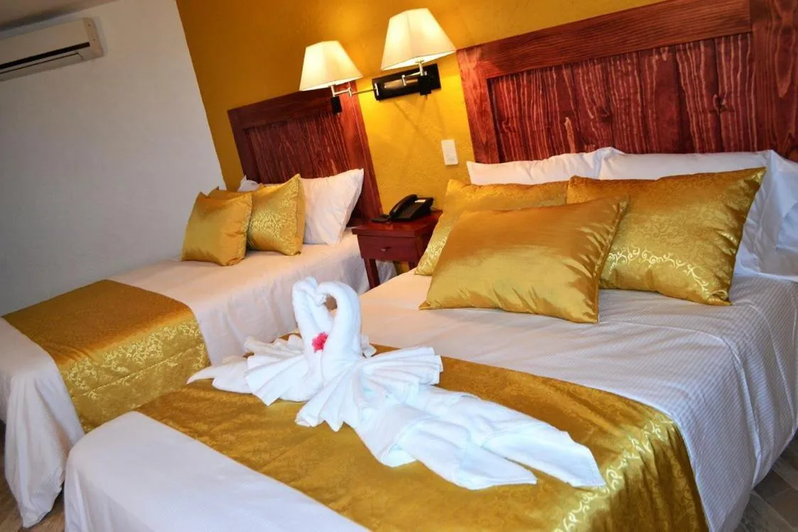 Bed in Hotel Rinconada de Cortes