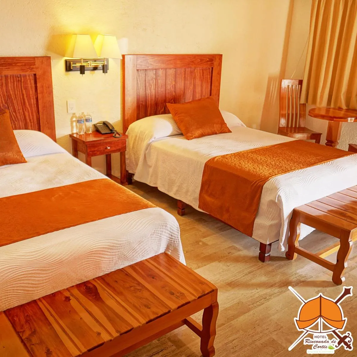 Bed in Hotel Rinconada de Cortes