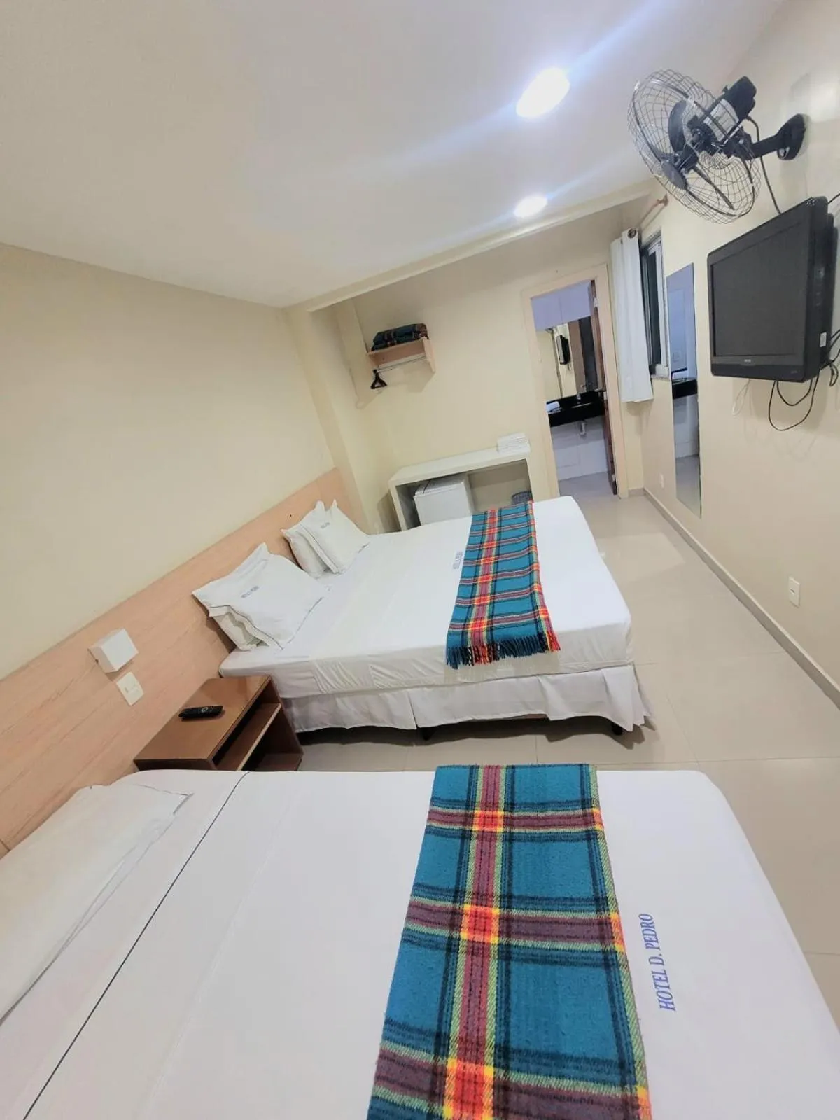 Bed in Dom Pedro Hotel