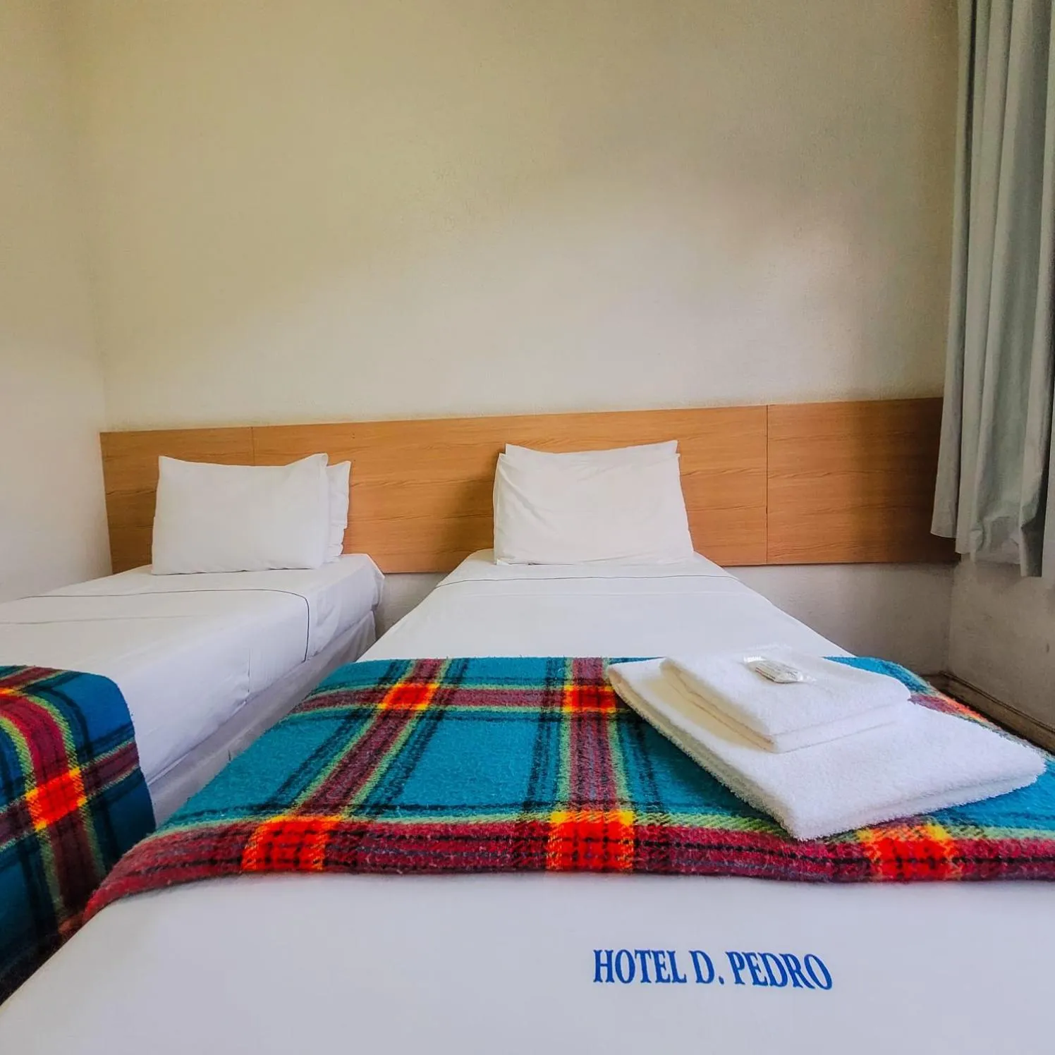 Bed in Dom Pedro Hotel