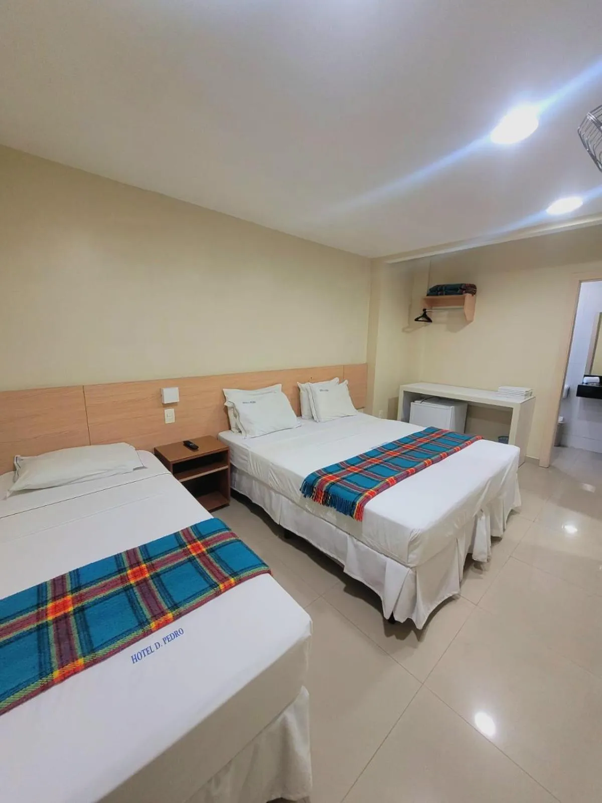 Bed in Dom Pedro Hotel