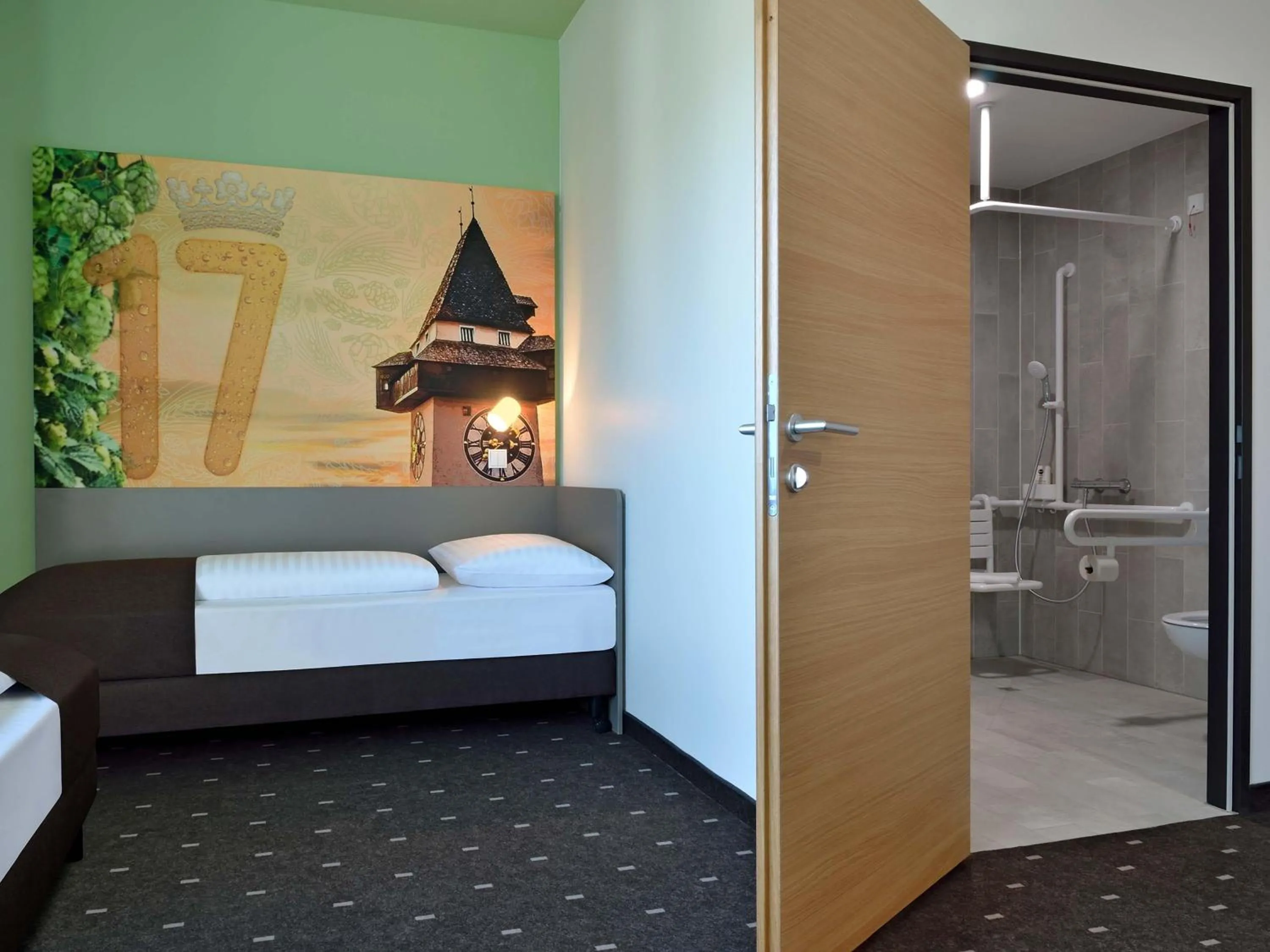 Photo of the whole room, Bed in B&B Hotel Graz City-Süd