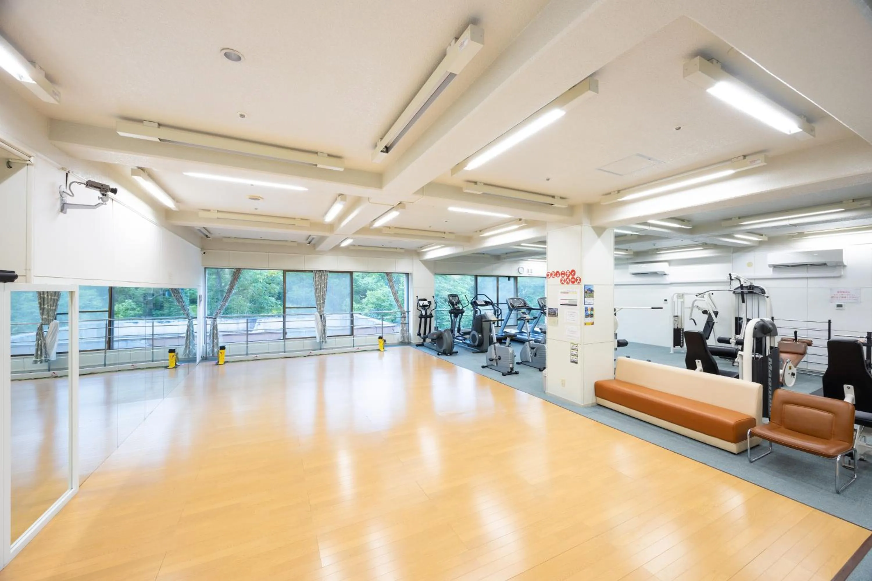 Fitness centre/facilities in Hotel Kanronomori