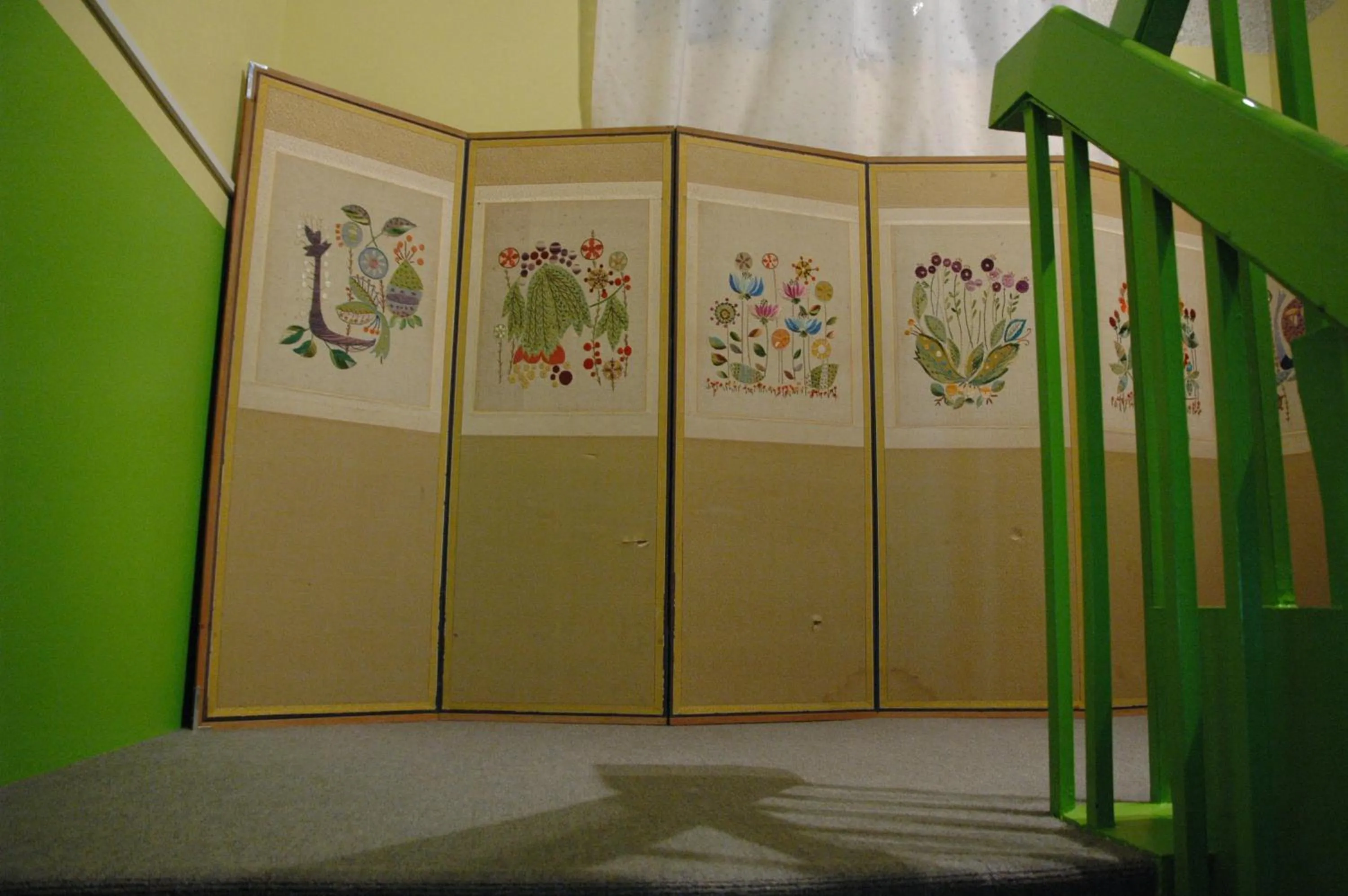 Decorative detail in Oyama Guesthouse Kyoto