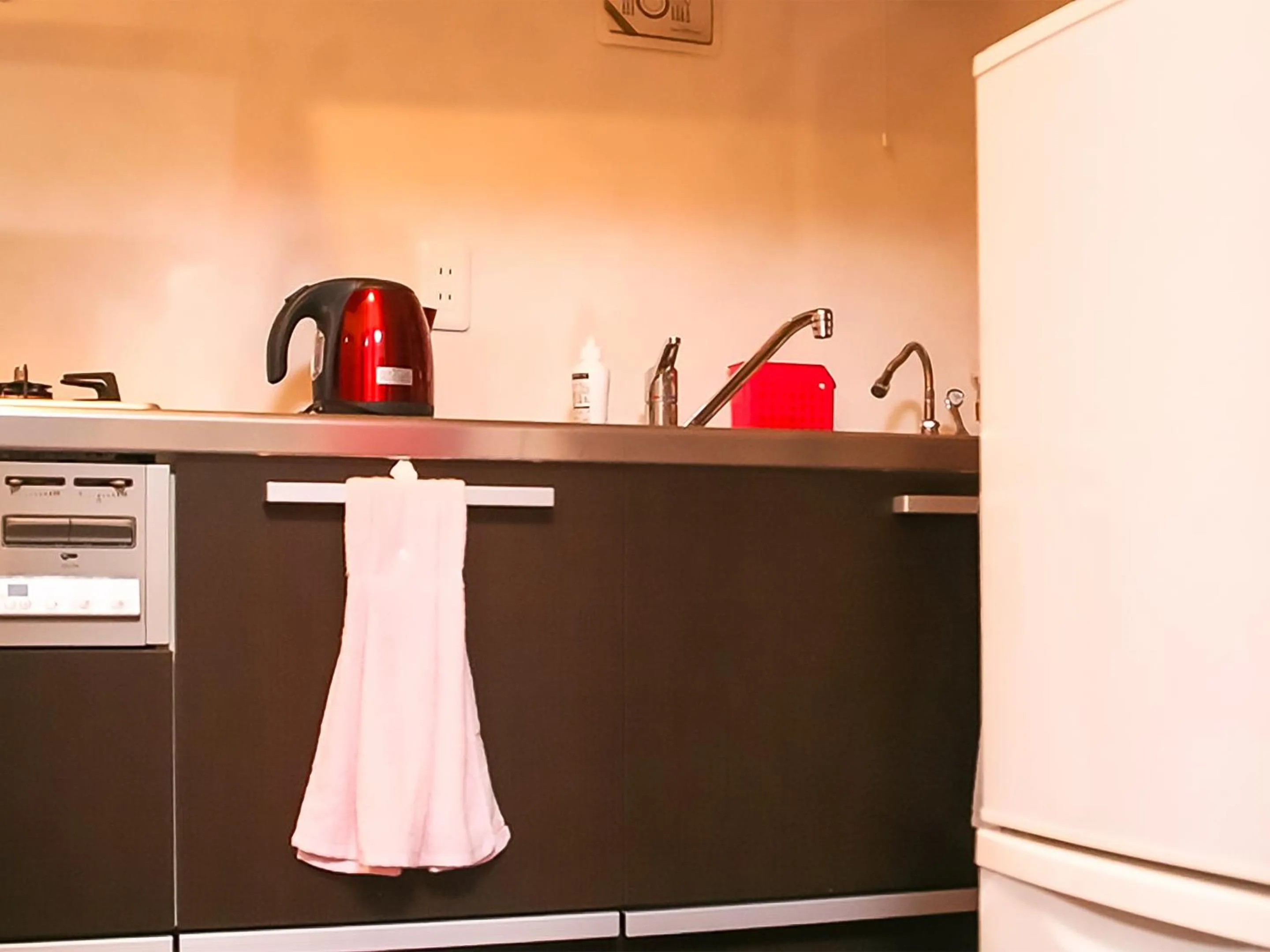 kitchen in Oyama Guesthouse Kyoto