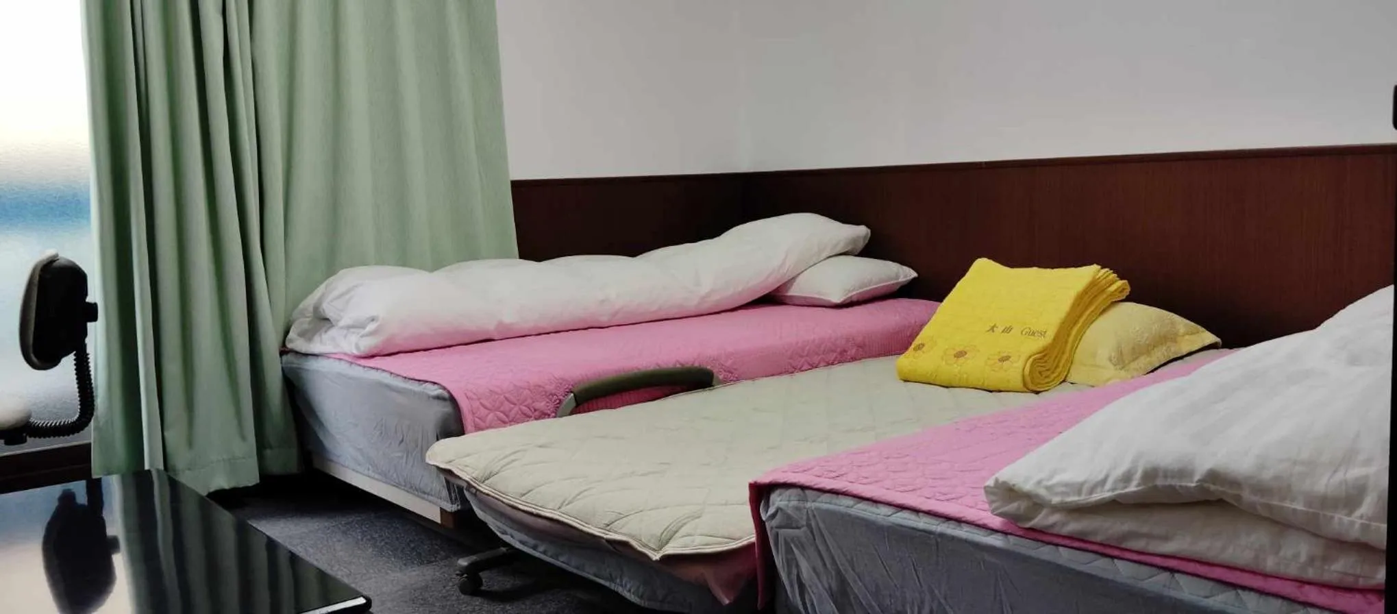 Bed in Oyama Guesthouse Kyoto