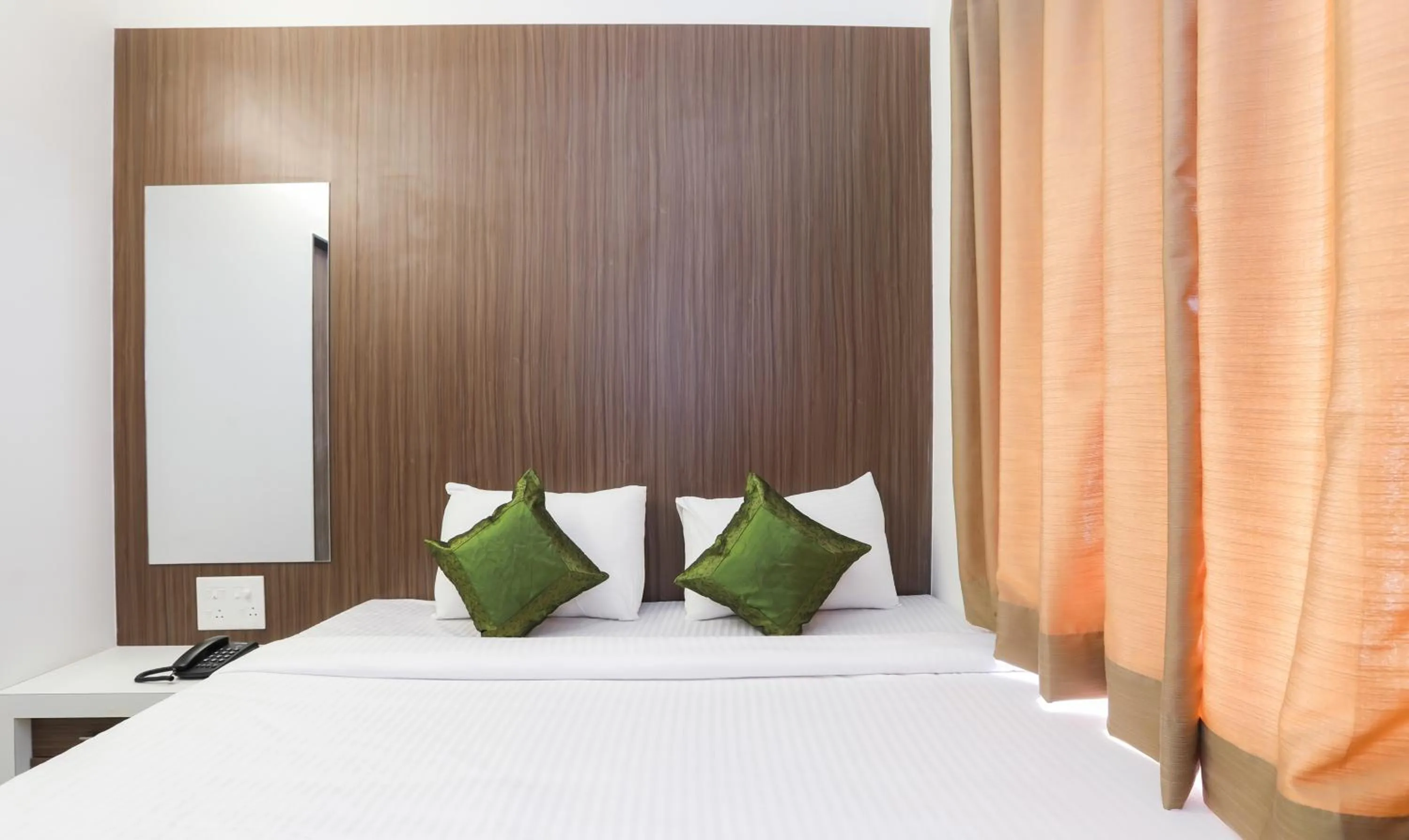 Bedroom, Bed in Treebo Sapphire Studio