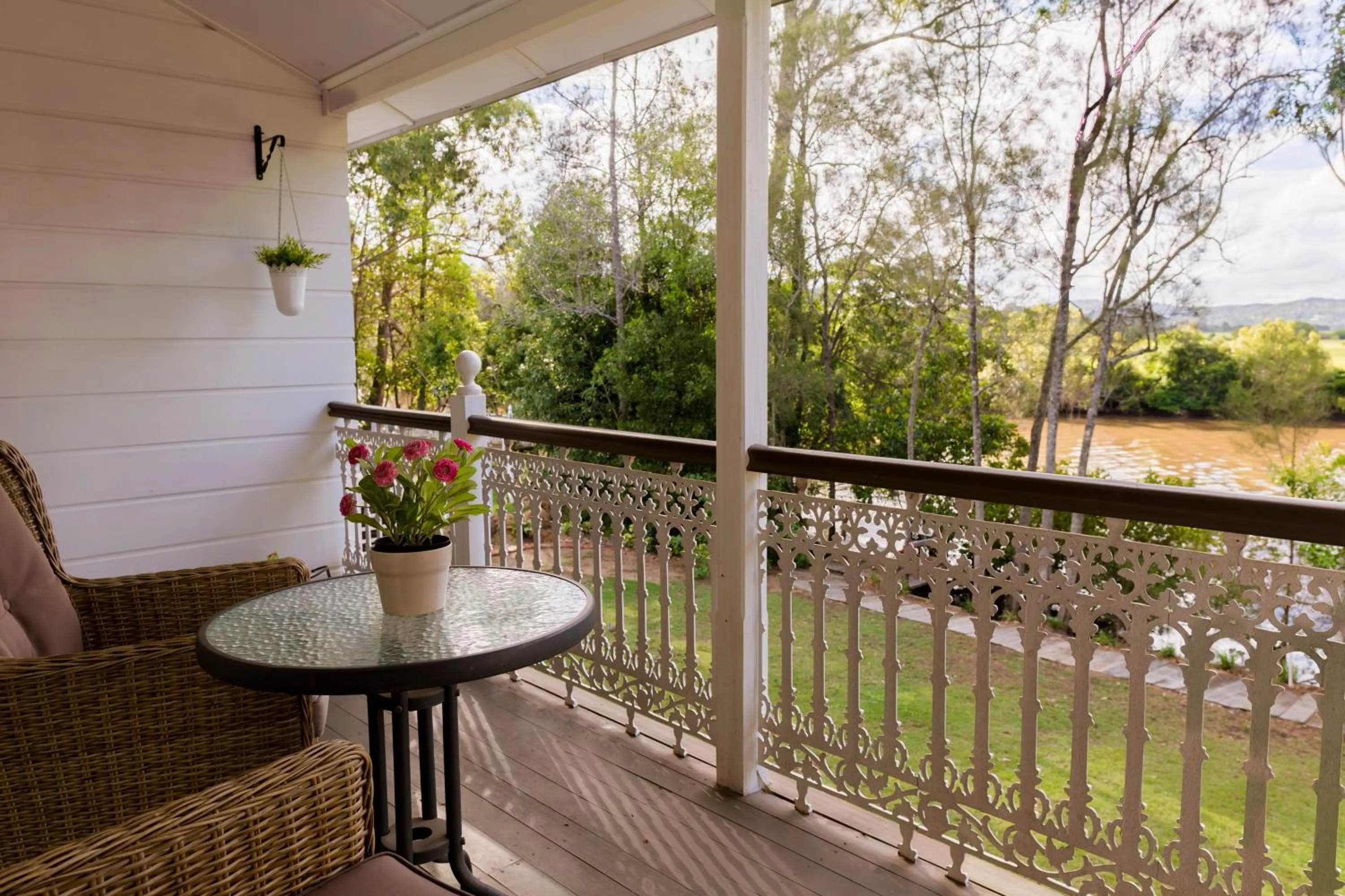 Balcony/Terrace in Bli Bli House Riverside Retreat
