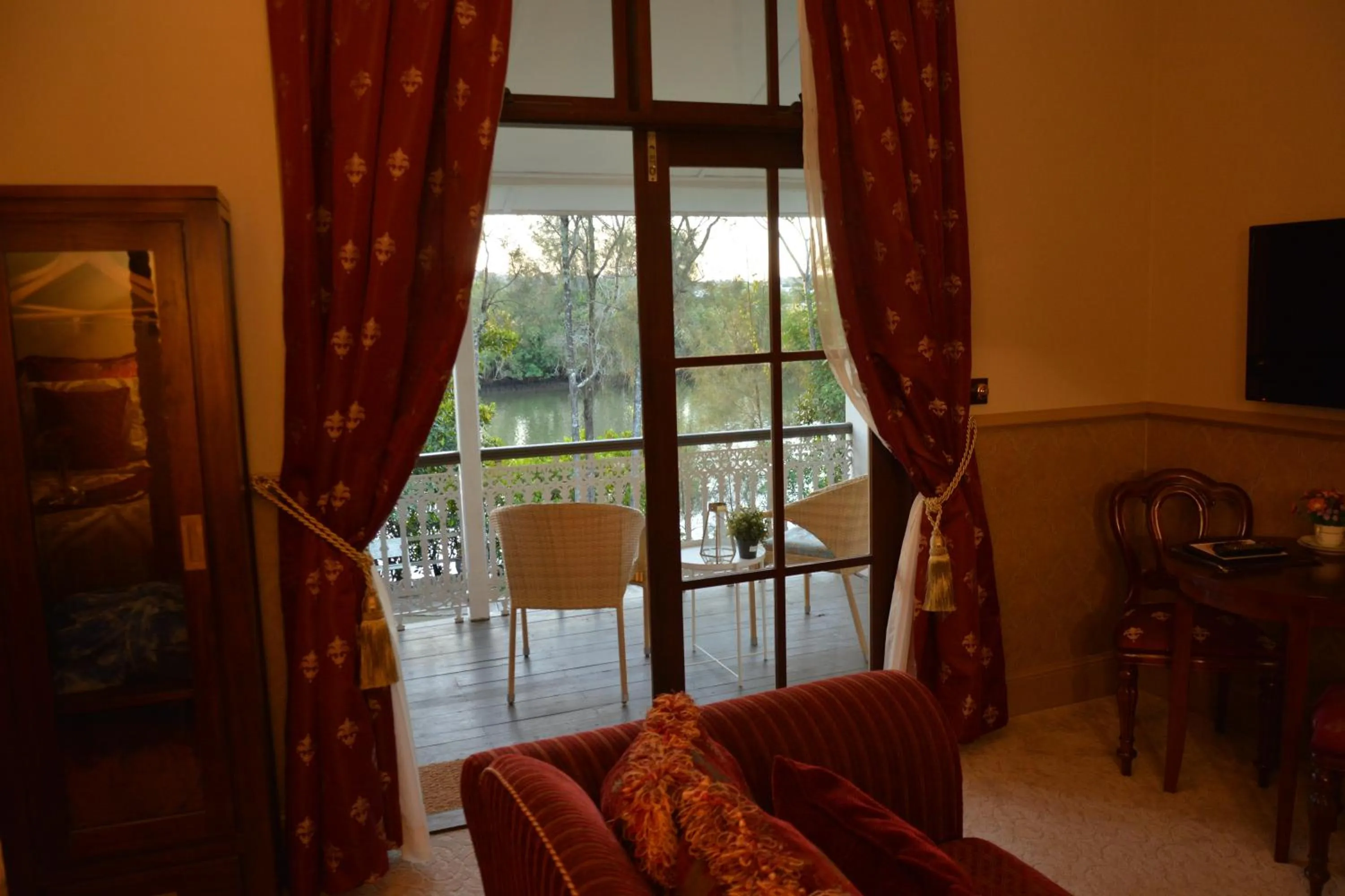 Balcony/Terrace in Bli Bli House Riverside Retreat