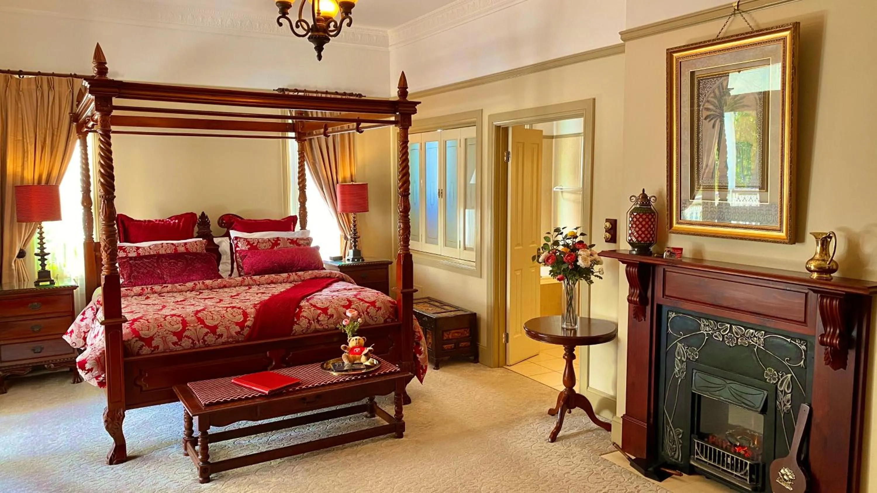 Bed in Bli Bli House Riverside Retreat