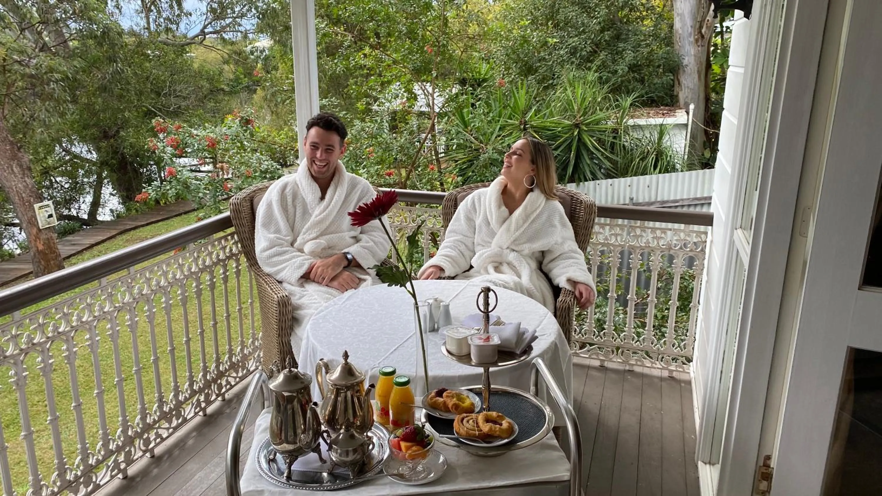 Balcony/Terrace in Bli Bli House Riverside Retreat