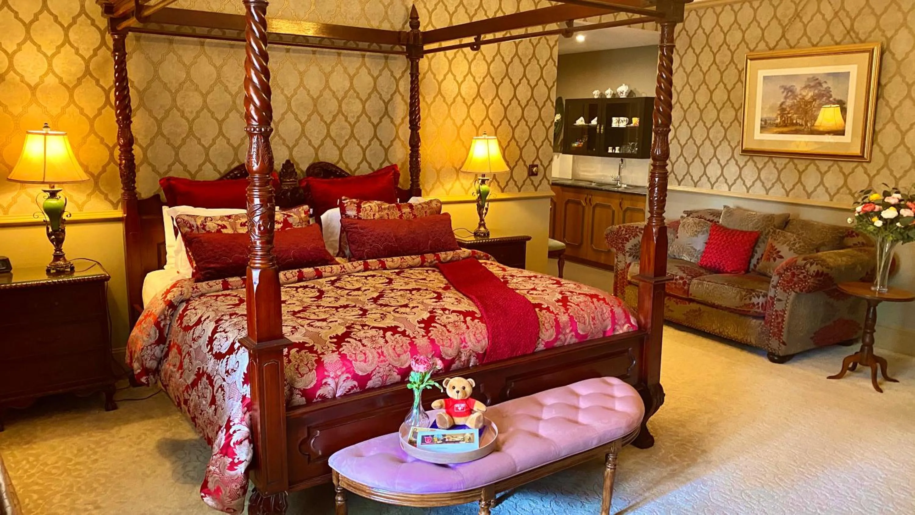 Bed in Bli Bli House Riverside Retreat