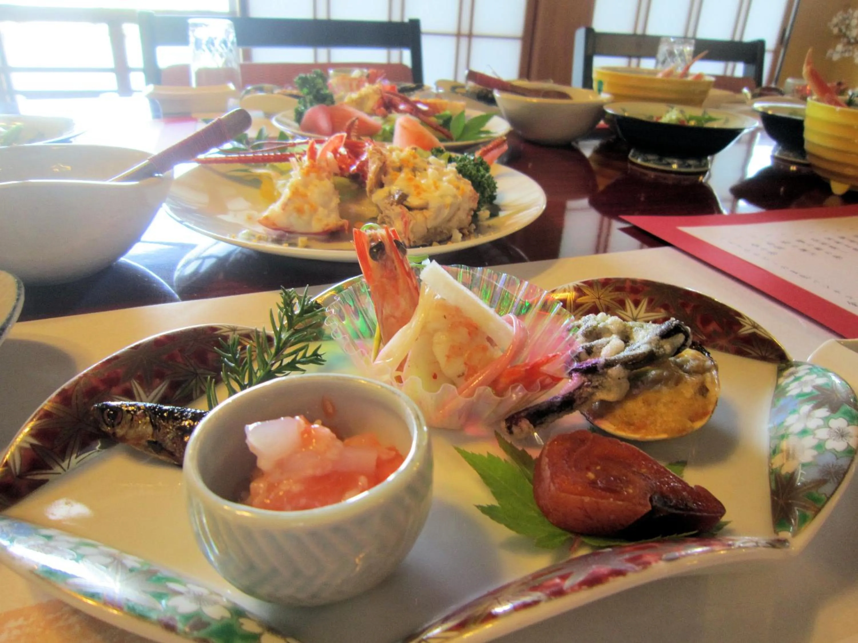 Dinner in Ryokan Taishoro