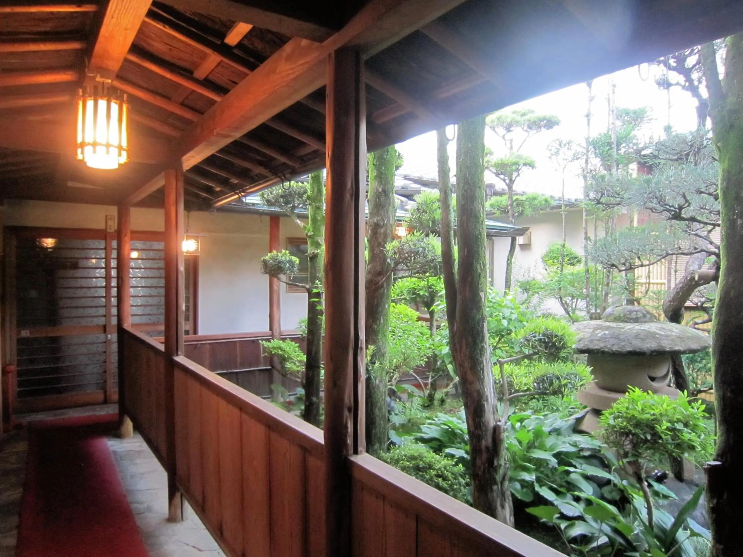 Garden in Ryokan Taishoro