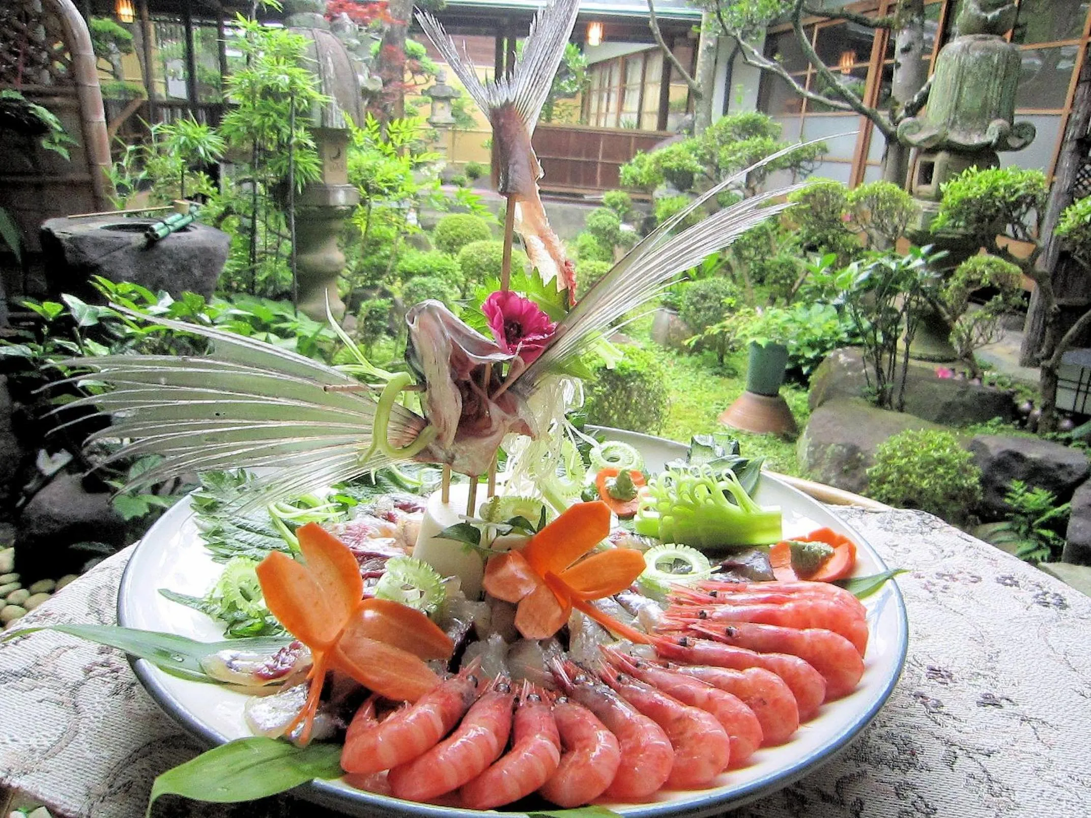 Dinner in Ryokan Taishoro