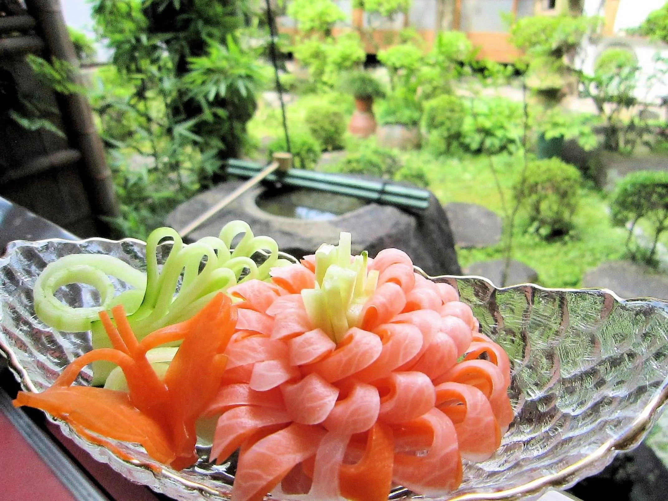 Food close-up in Ryokan Taishoro