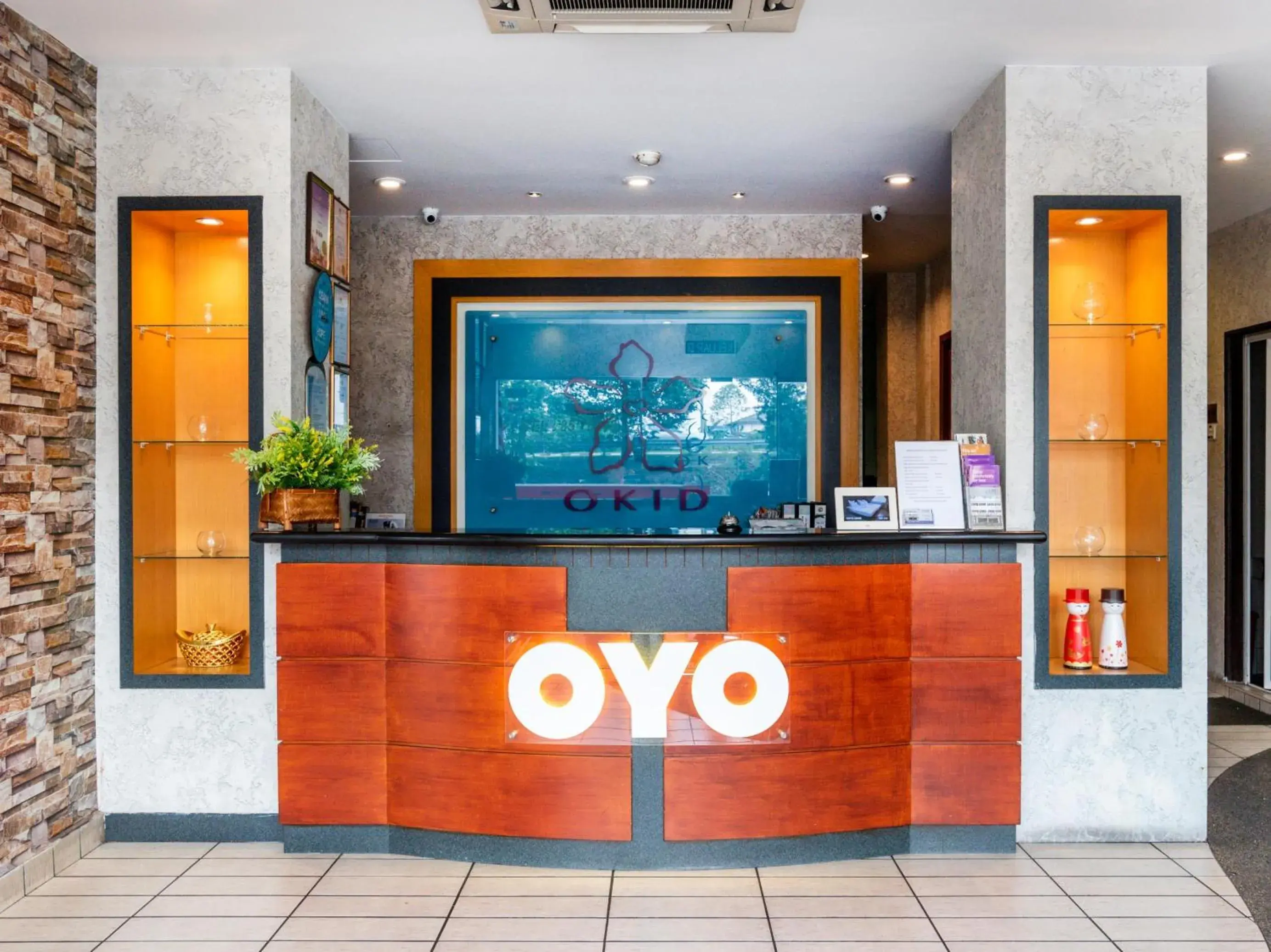 Lobby or reception in Okid Hotel Lobby or reception in Okid Hotel