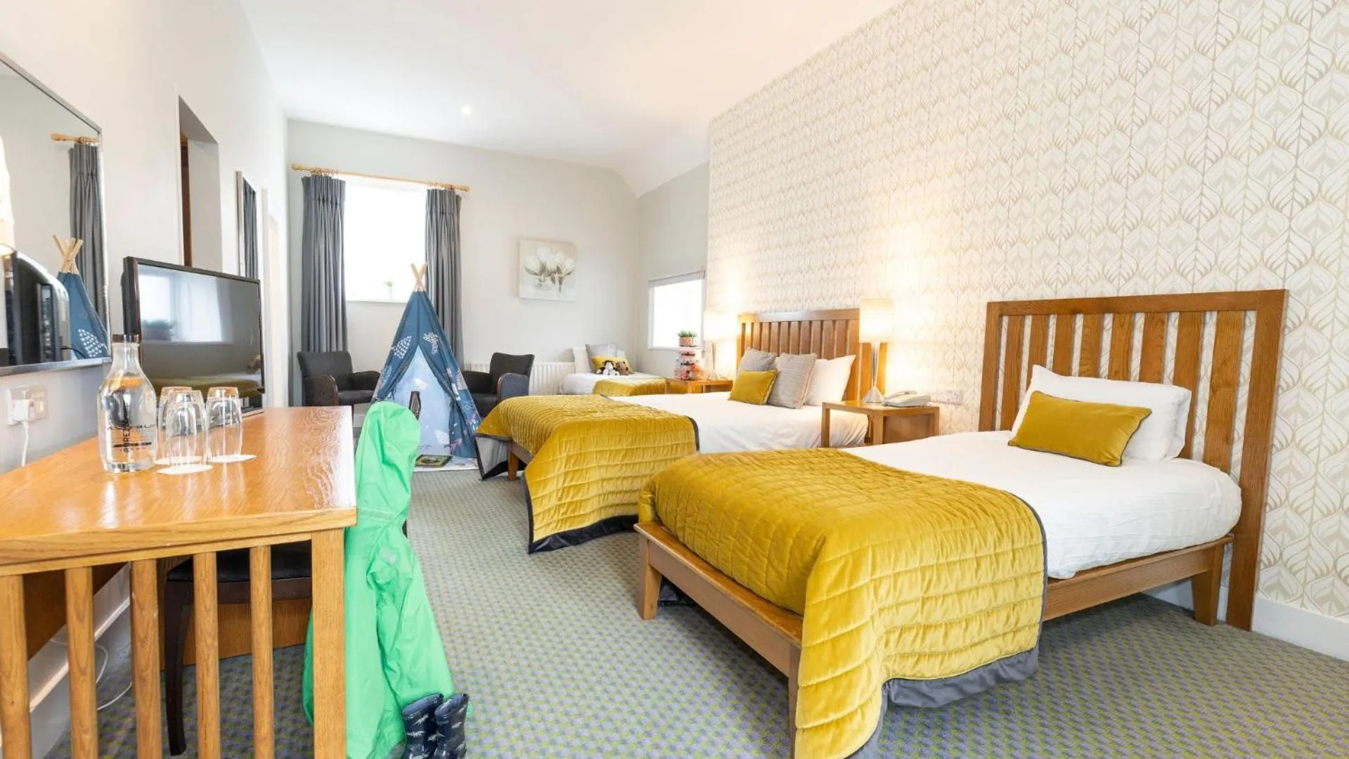 Bedroom, Bed in Mulranny Park Hotel