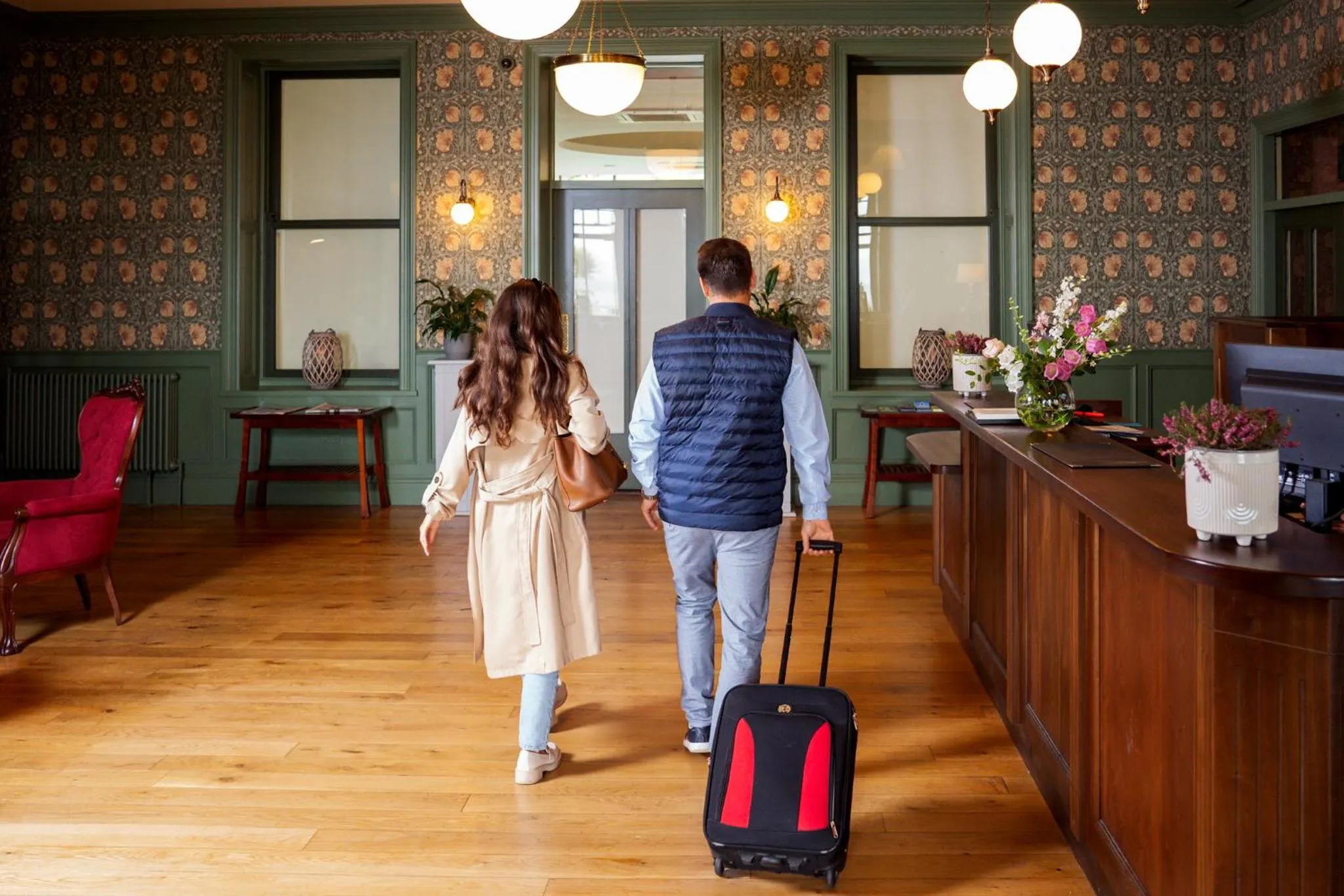 People in Mulranny Park Hotel