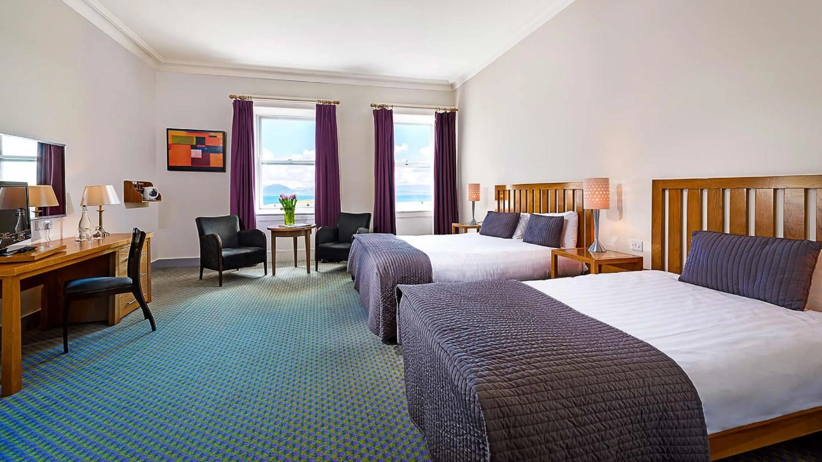 Bedroom, Bed in Mulranny Park Hotel