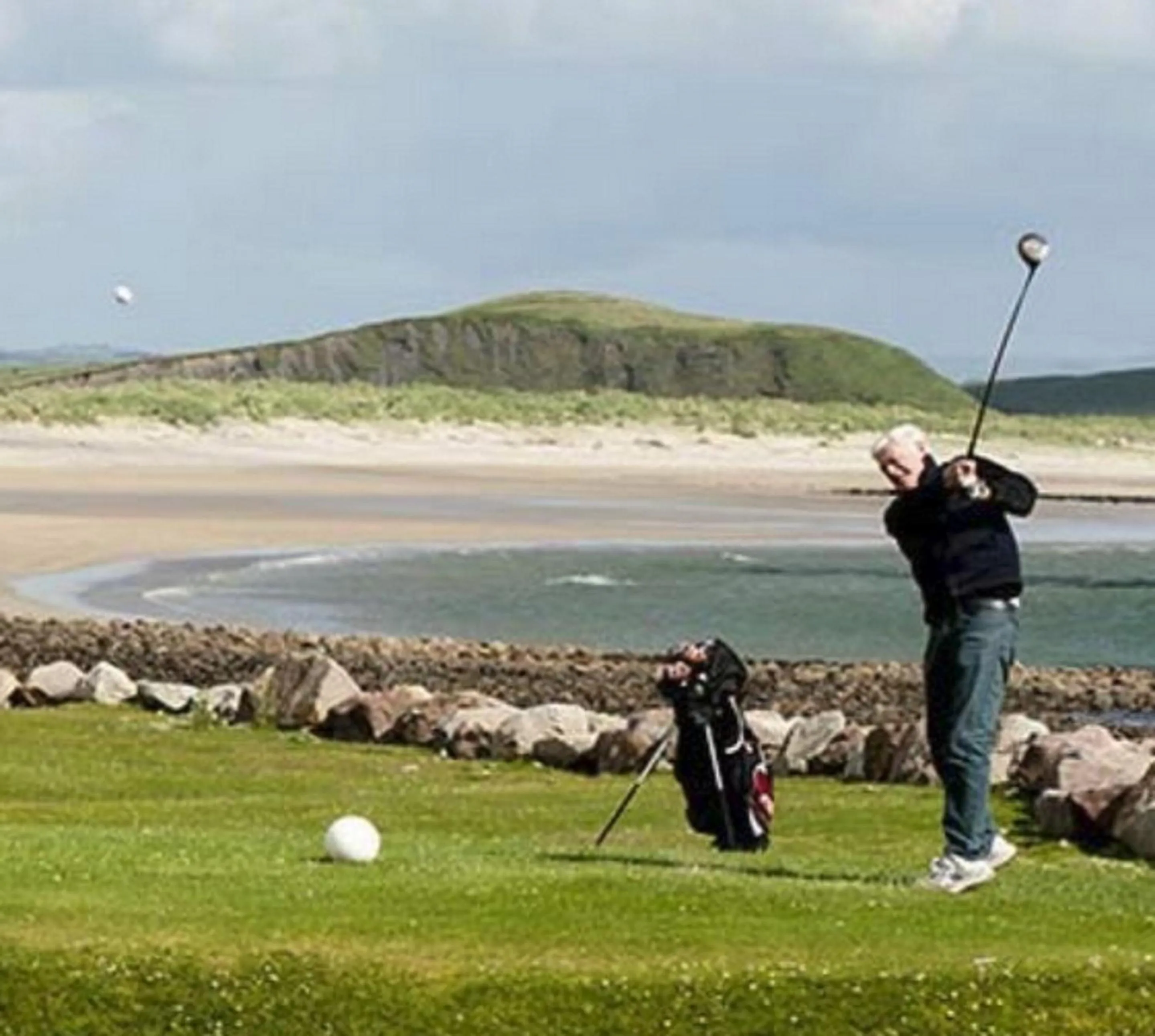 Golfcourse in Mulranny Park Hotel
