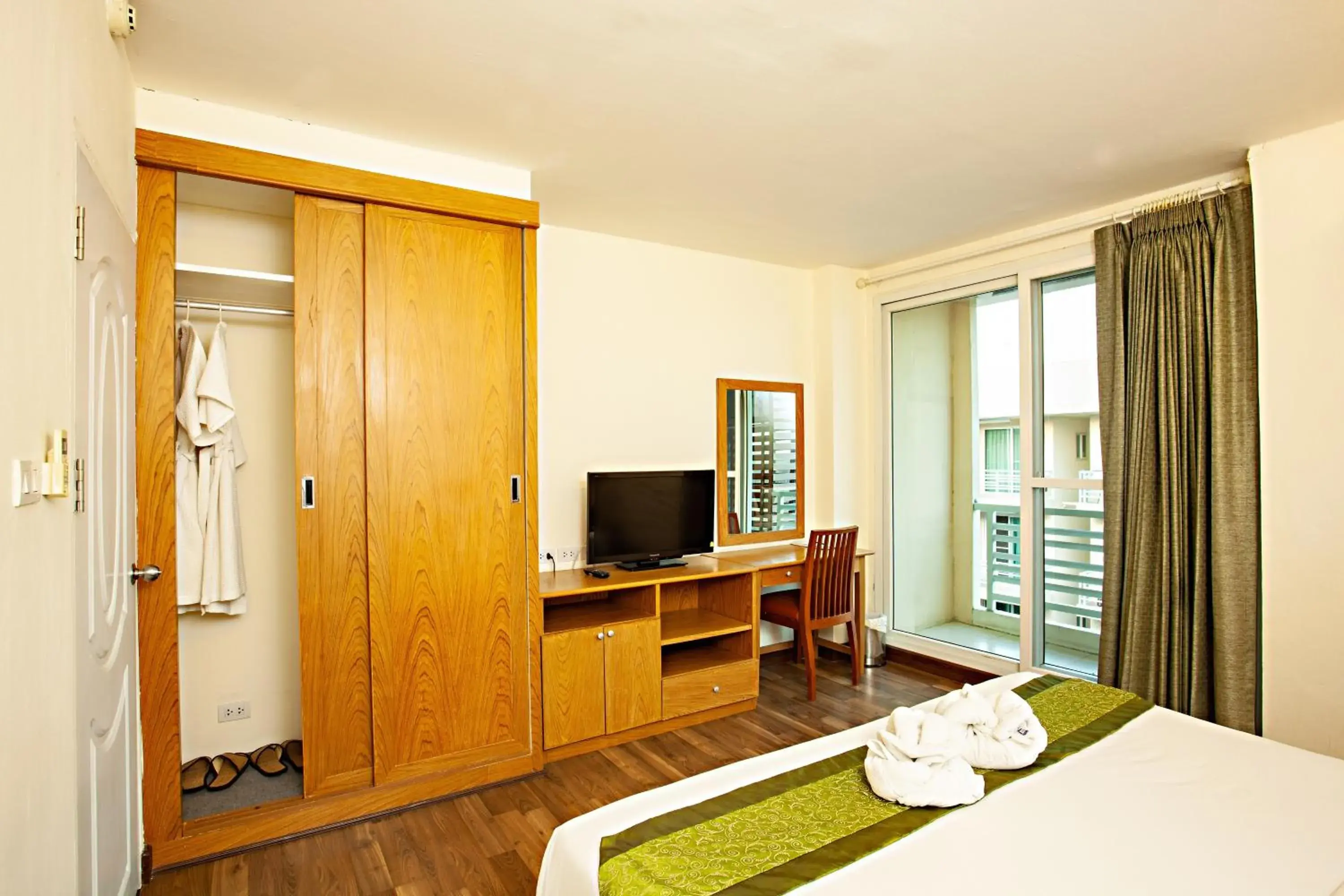 Bed in TM Land Hotel Bed in TM Land Hotel