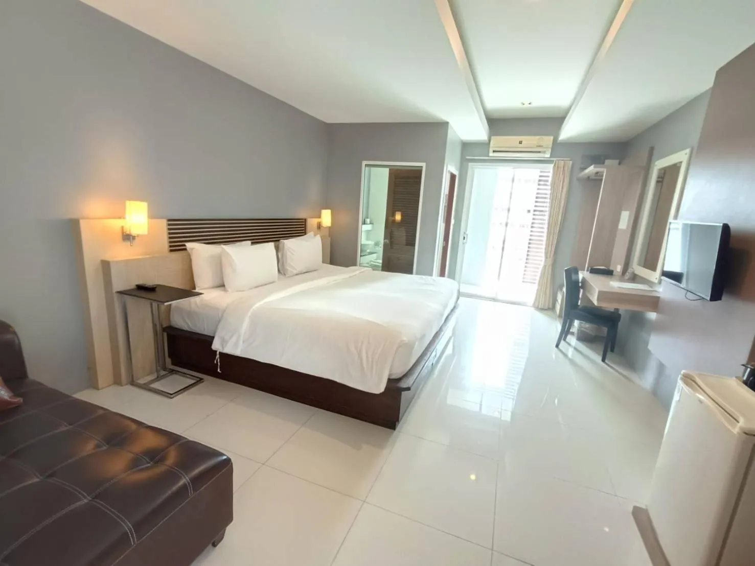 Bed in Green Hotel and Resort