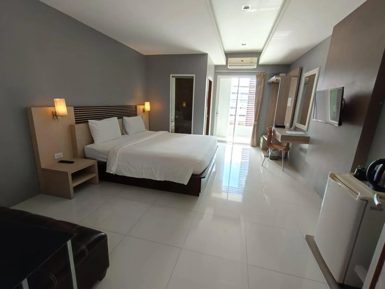 Bed in Green Hotel and Resort