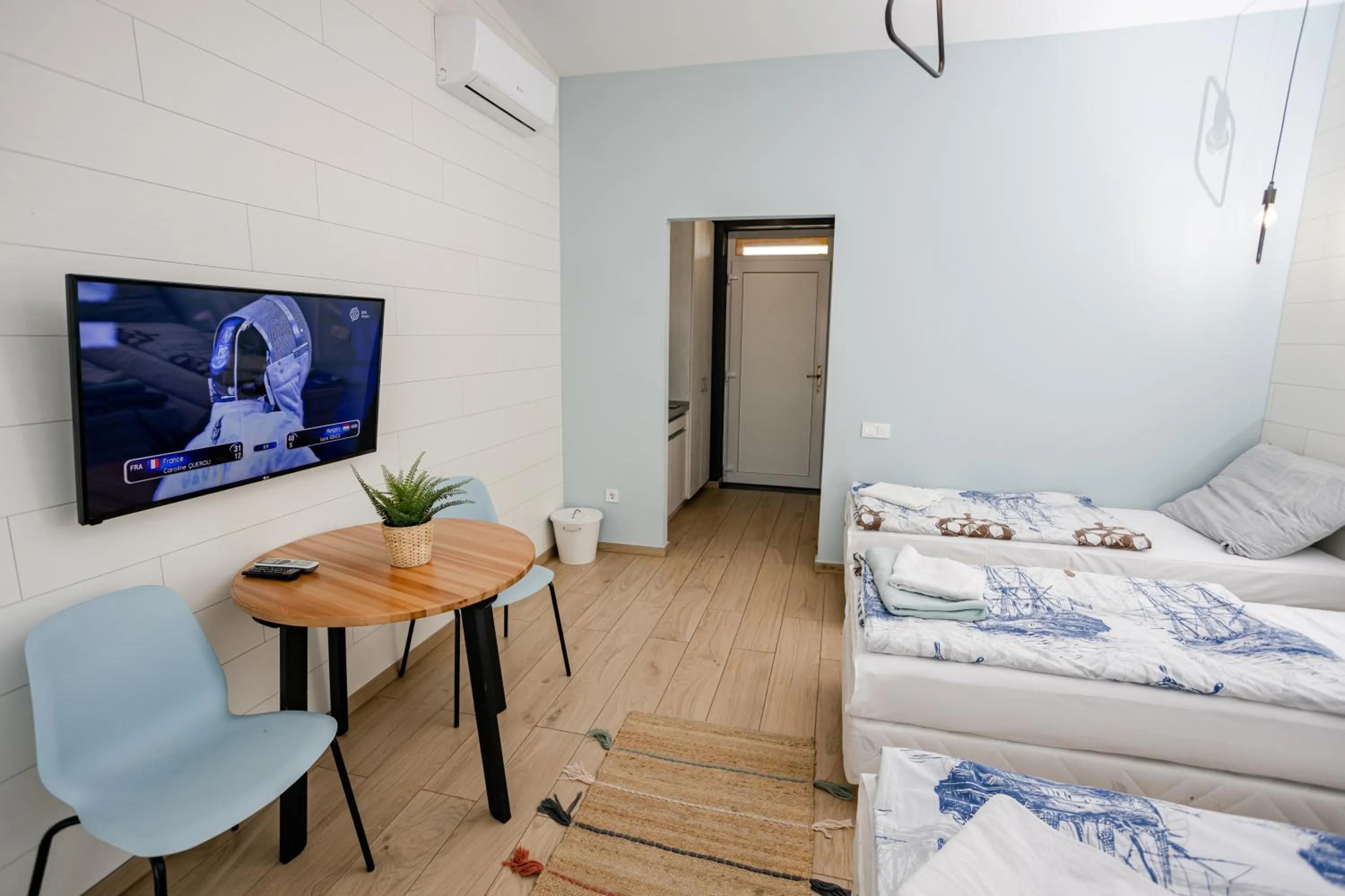 Photo of the whole room, Bed in Halfarock Vízi-Erdei Apartmanház