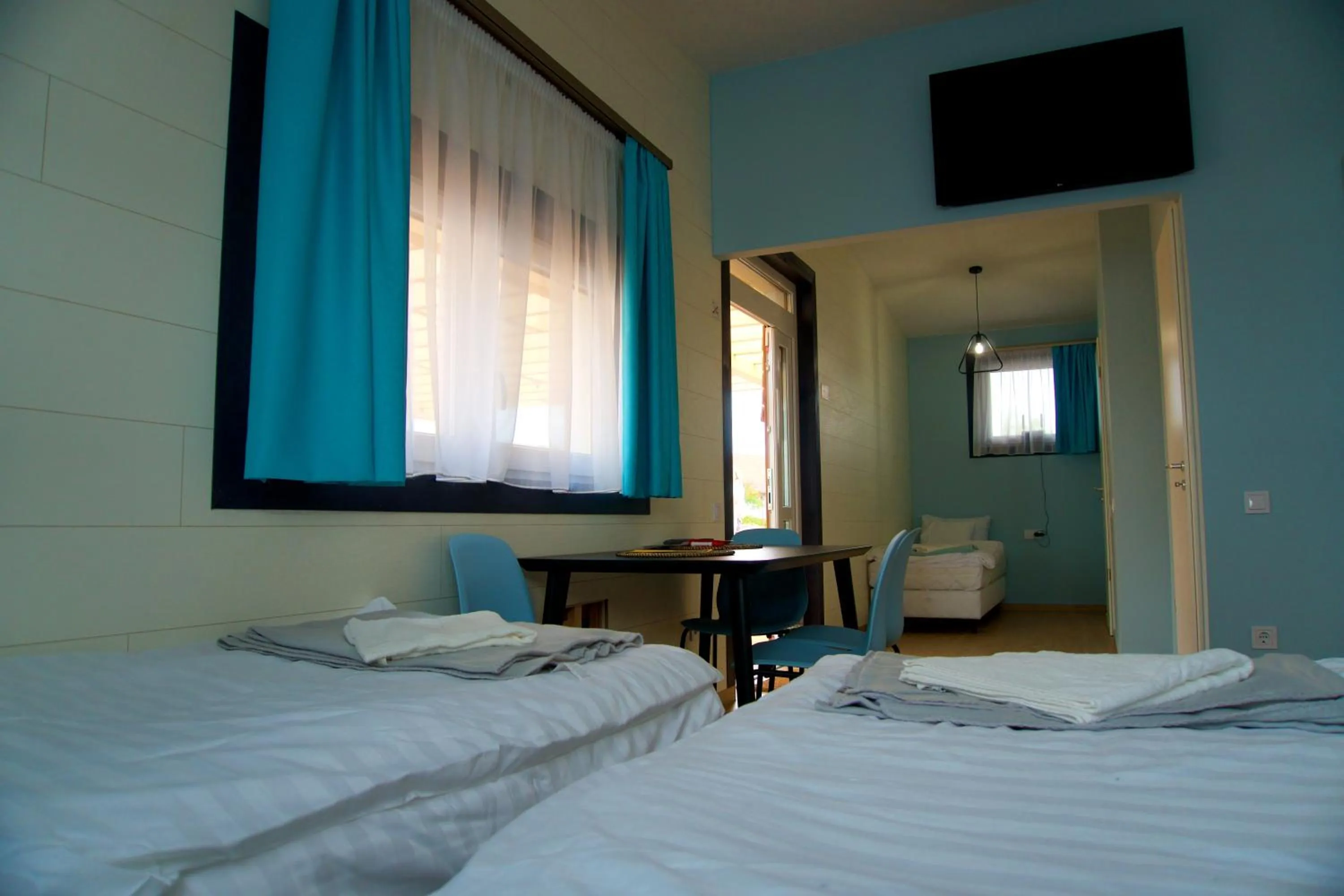 Photo of the whole room, Bed in Halfarock Vízi-Erdei Apartmanház