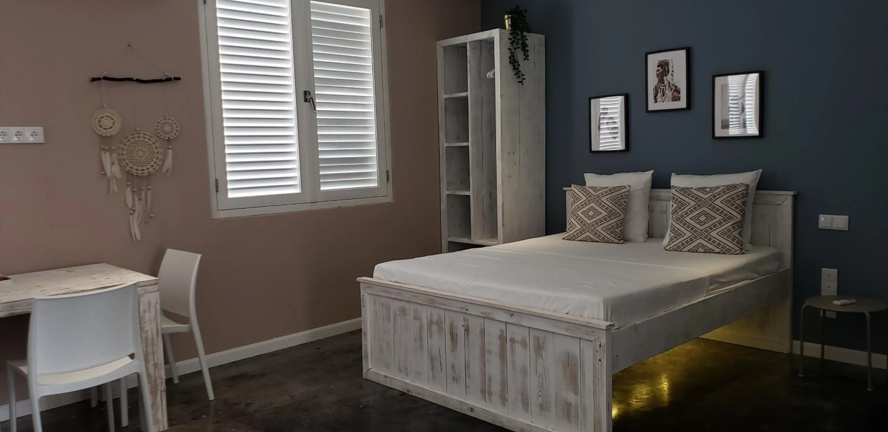 Bed in BOHO Bohemian Boutique Hotel