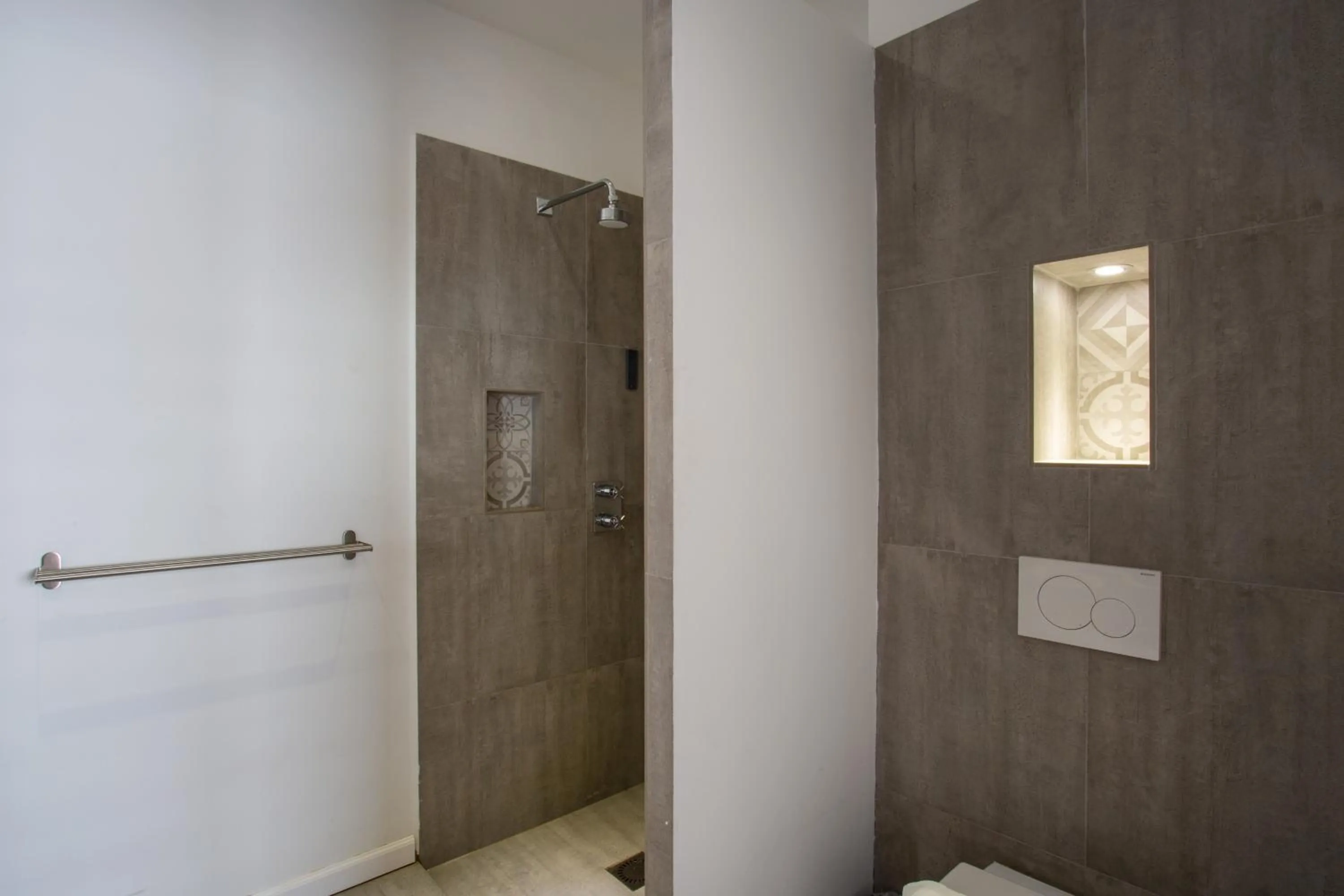 Shower in BOHO Bohemian Boutique Hotel