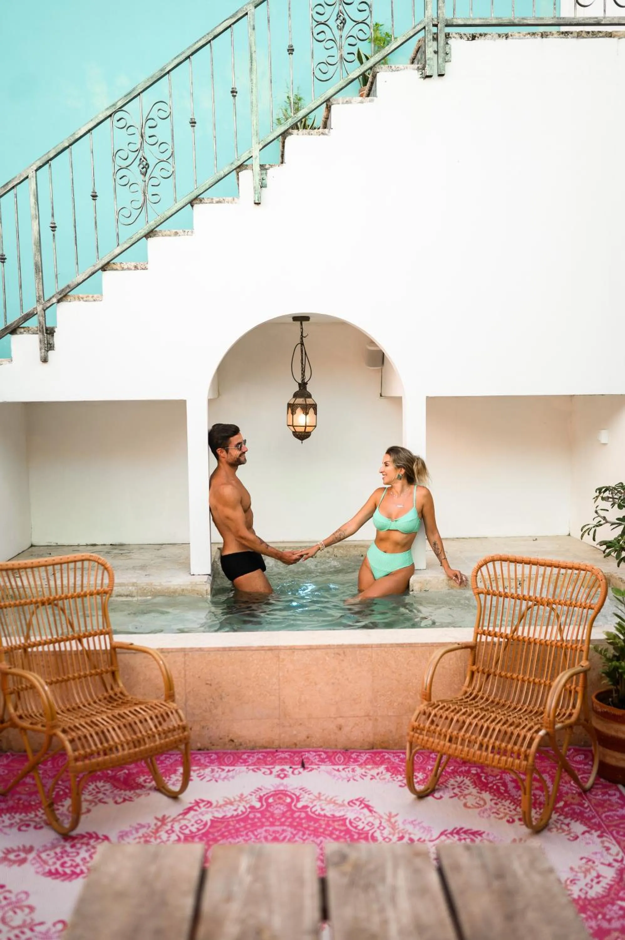 Garden in BOHO Bohemian Boutique Hotel