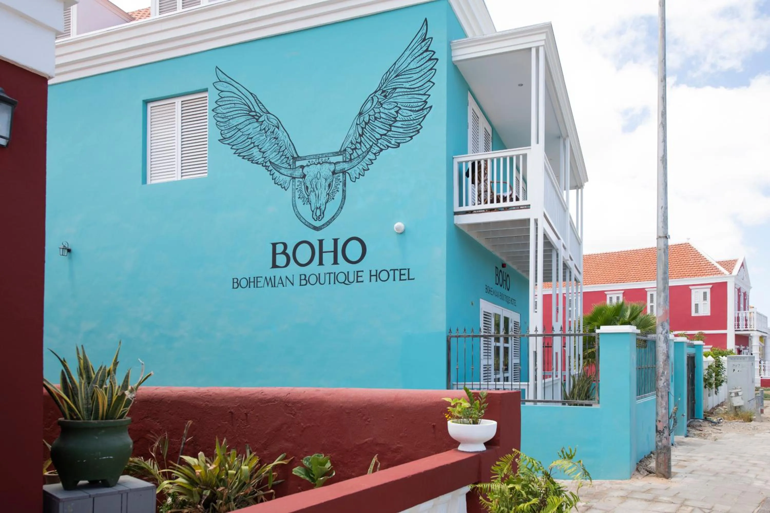 Property building in BOHO Bohemian Boutique Hotel