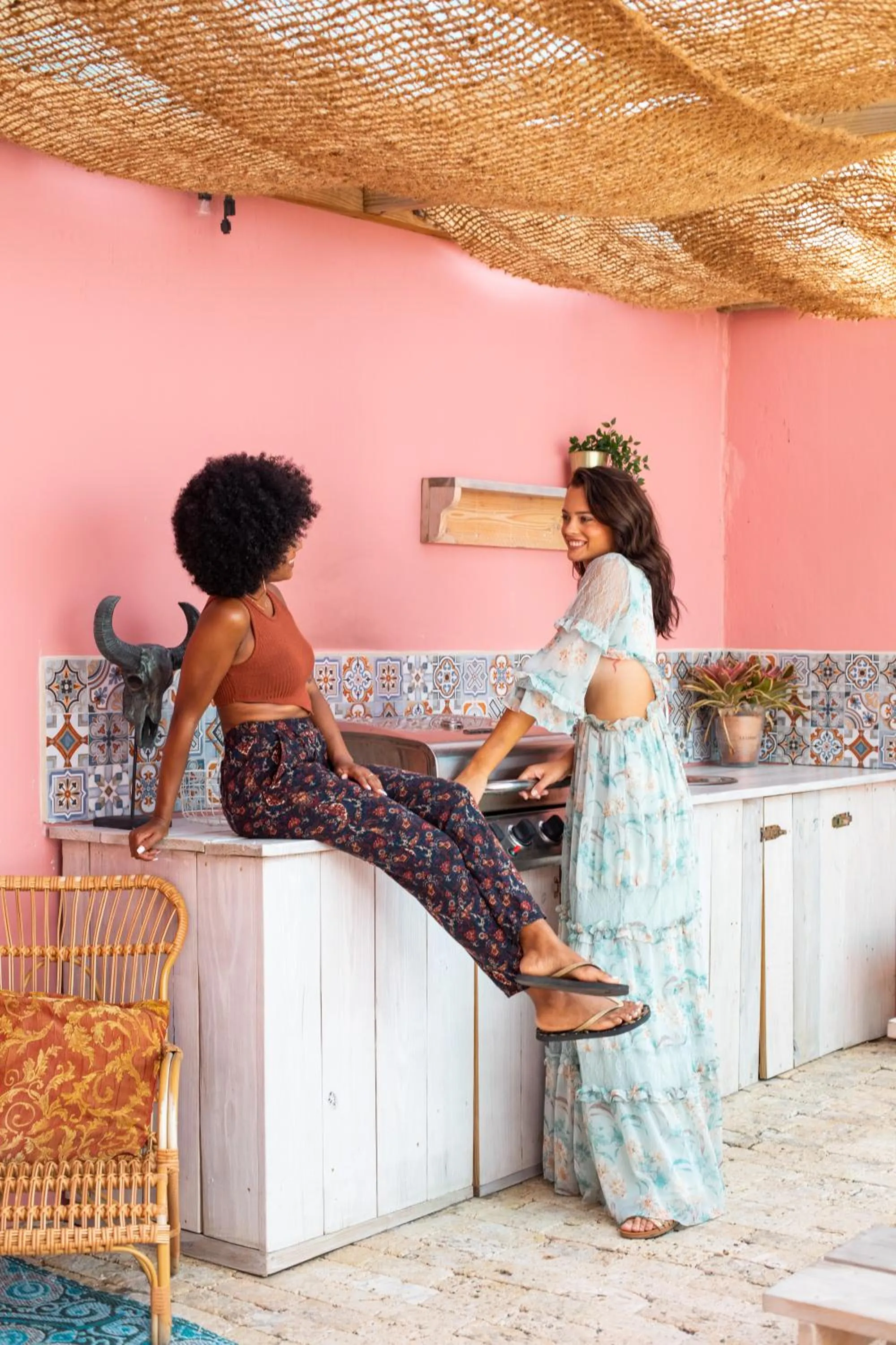 BBQ facilities in BOHO Bohemian Boutique Hotel