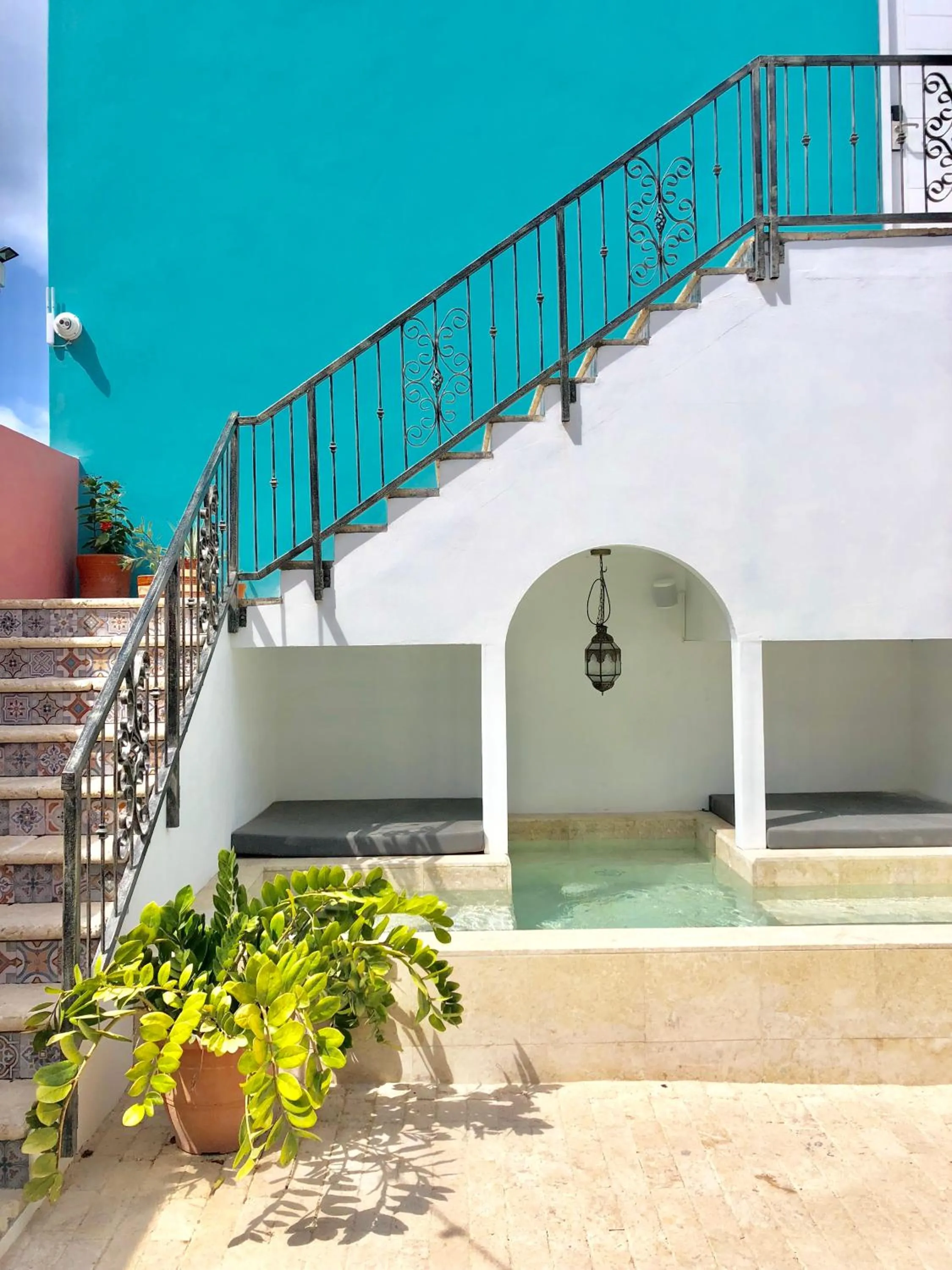 Garden in BOHO Bohemian Boutique Hotel