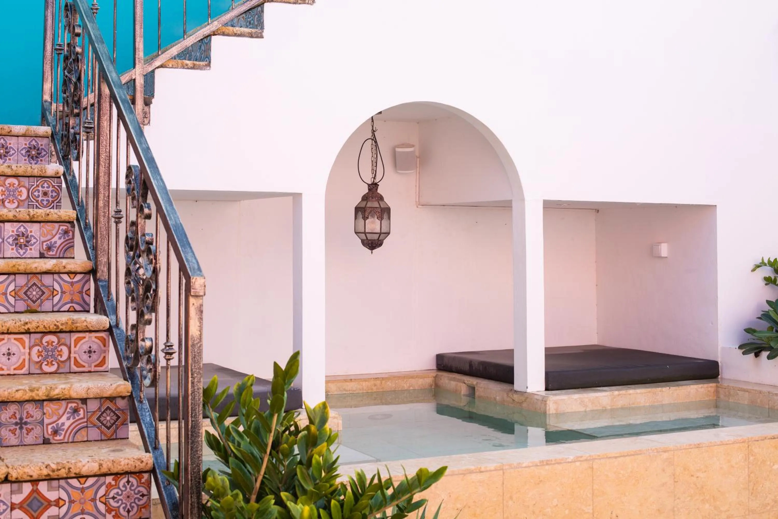 Garden in BOHO Bohemian Boutique Hotel