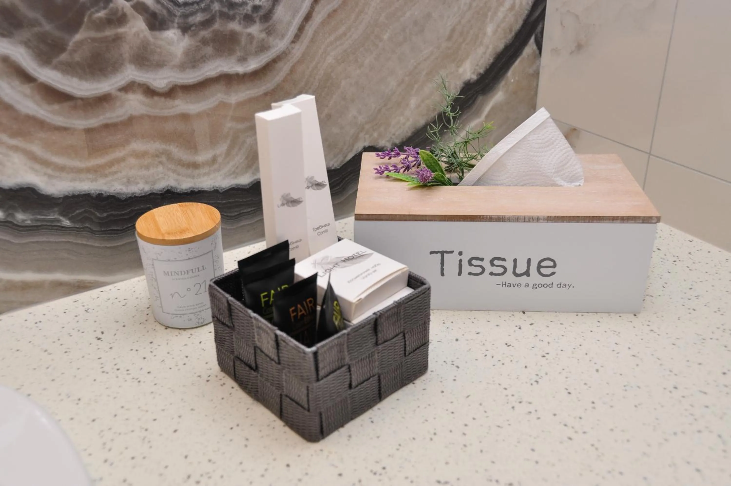 Shower in Light Hotel