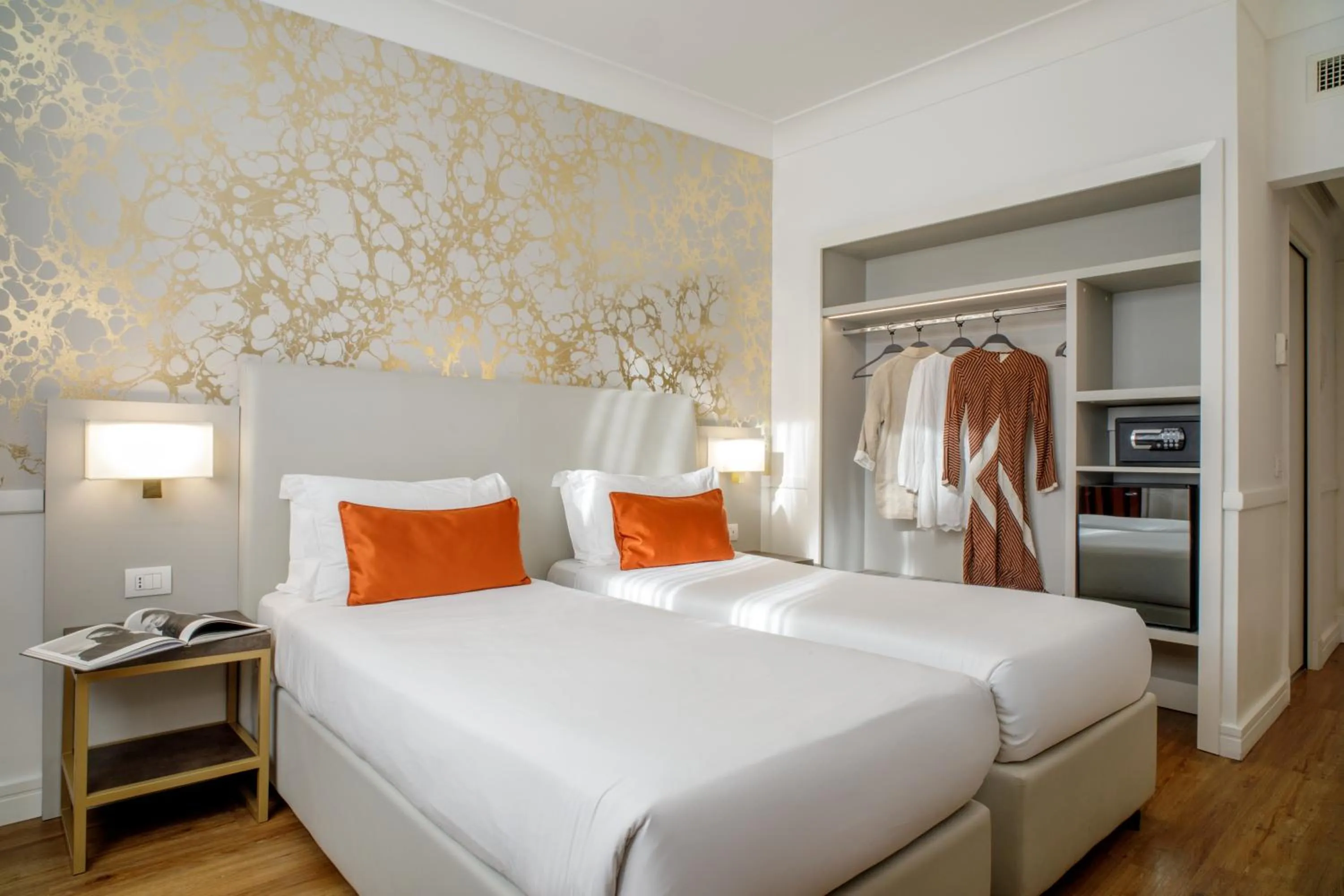 Bedroom, Bed in Hotel Shangri-La Roma by OMNIA hotels